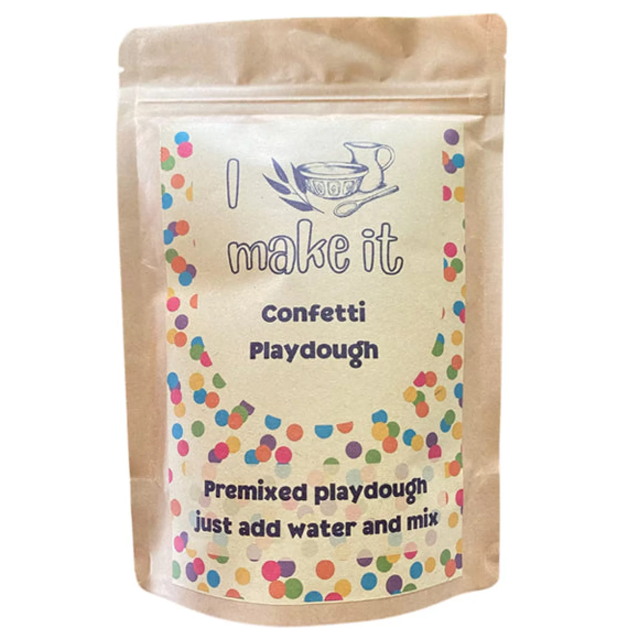 Wild Things Playdough Sensory Play-Confetti Playdough Pre-Mix