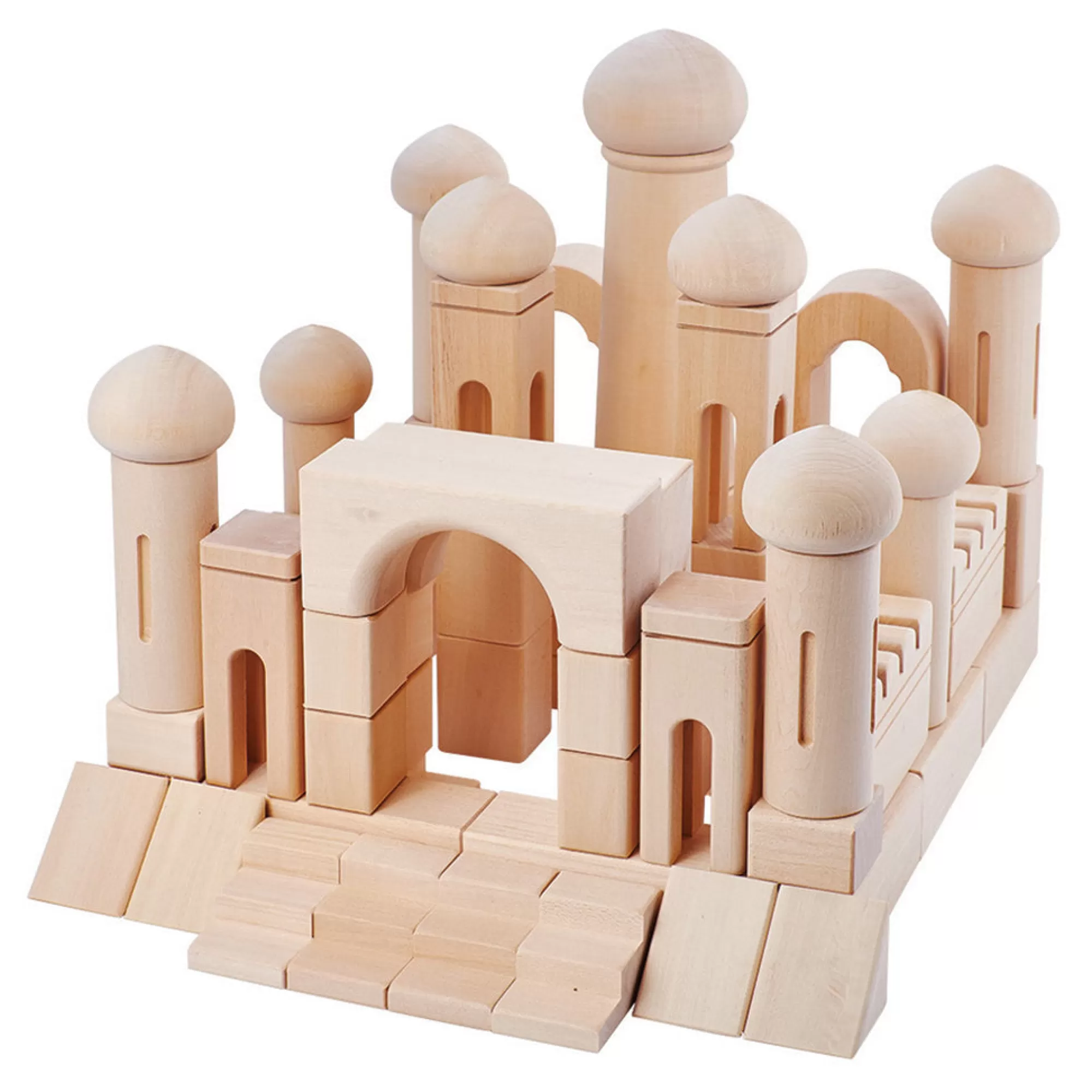 Kubi Dubi Building Blocks-Extra Large Wooden Building Blocks - Aladdin'S Palace