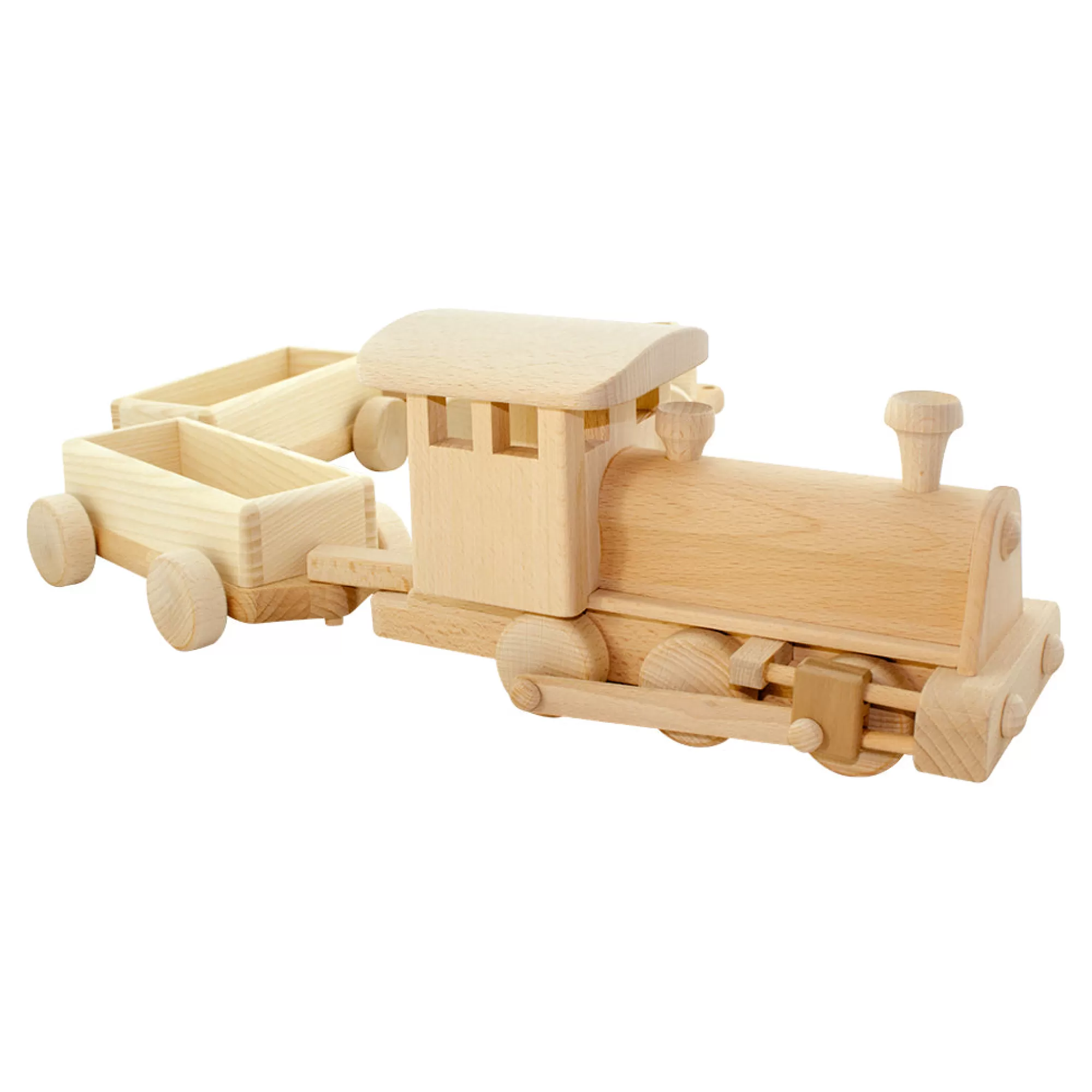 Jasio Large Toys-Extra Large Wooden Train Set - Clementine (Arriving November)