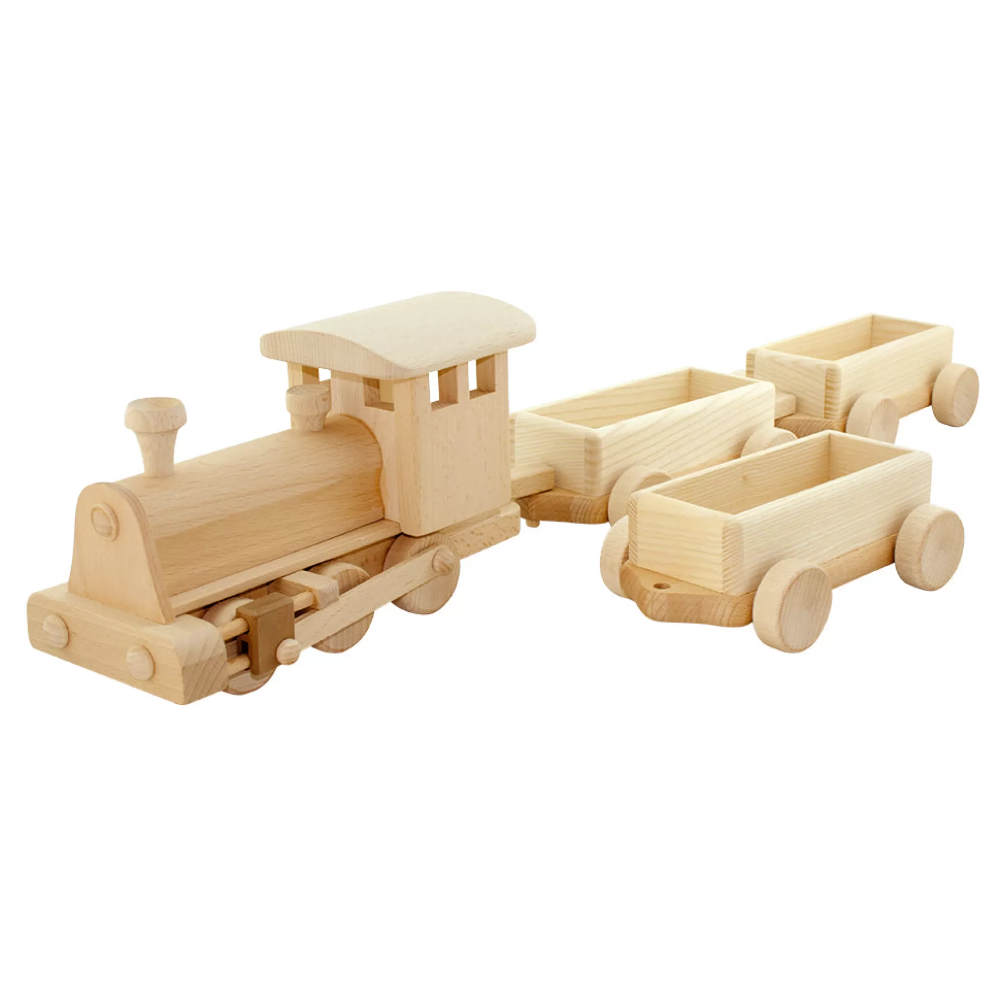 Jasio Large Toys-Extra Large Wooden Train Set - Clementine (Arriving November)