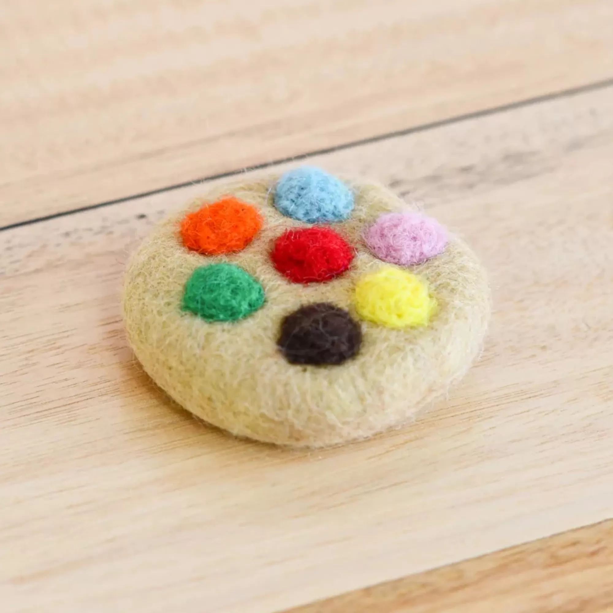 Tara Treasures Pretend Play-Felt Colourful Cookie