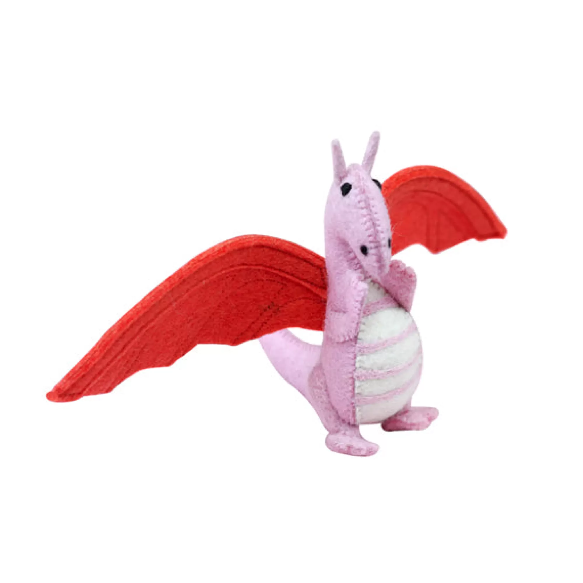 Tara Treasures Stories & Tales-Felt Dragon - Pink