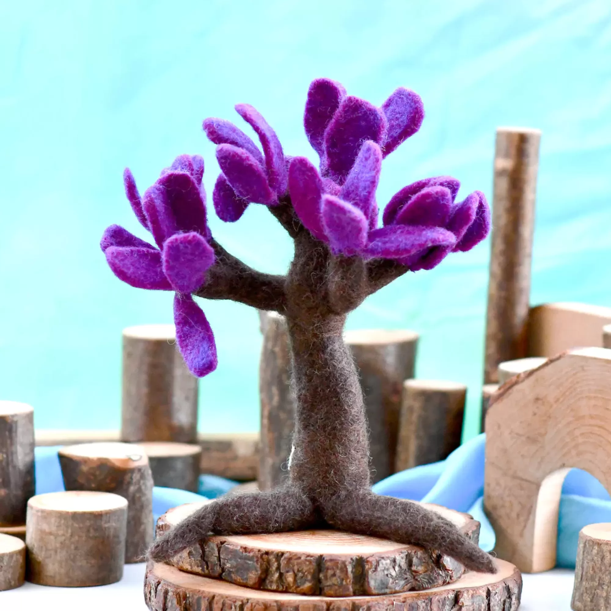 Tara Treasures Stories & Tales-Felt Seasonal Tree - Spring