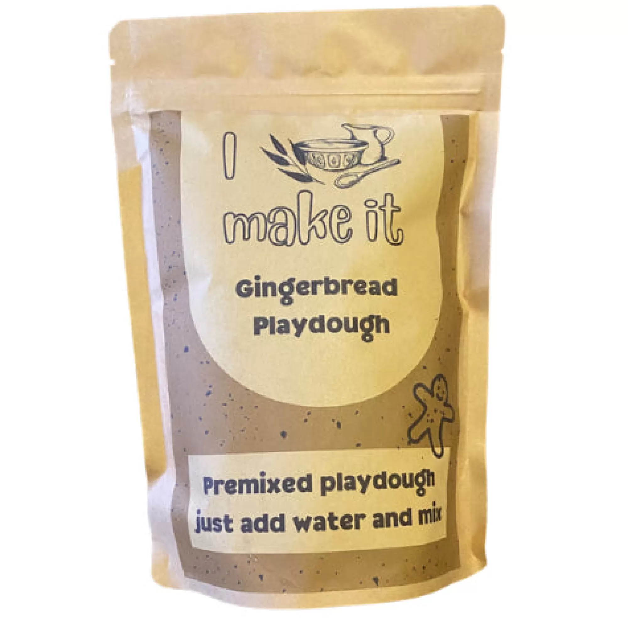 Wild Things Playdough Sensory Play-Gingerbread Playdough Pre-Mix