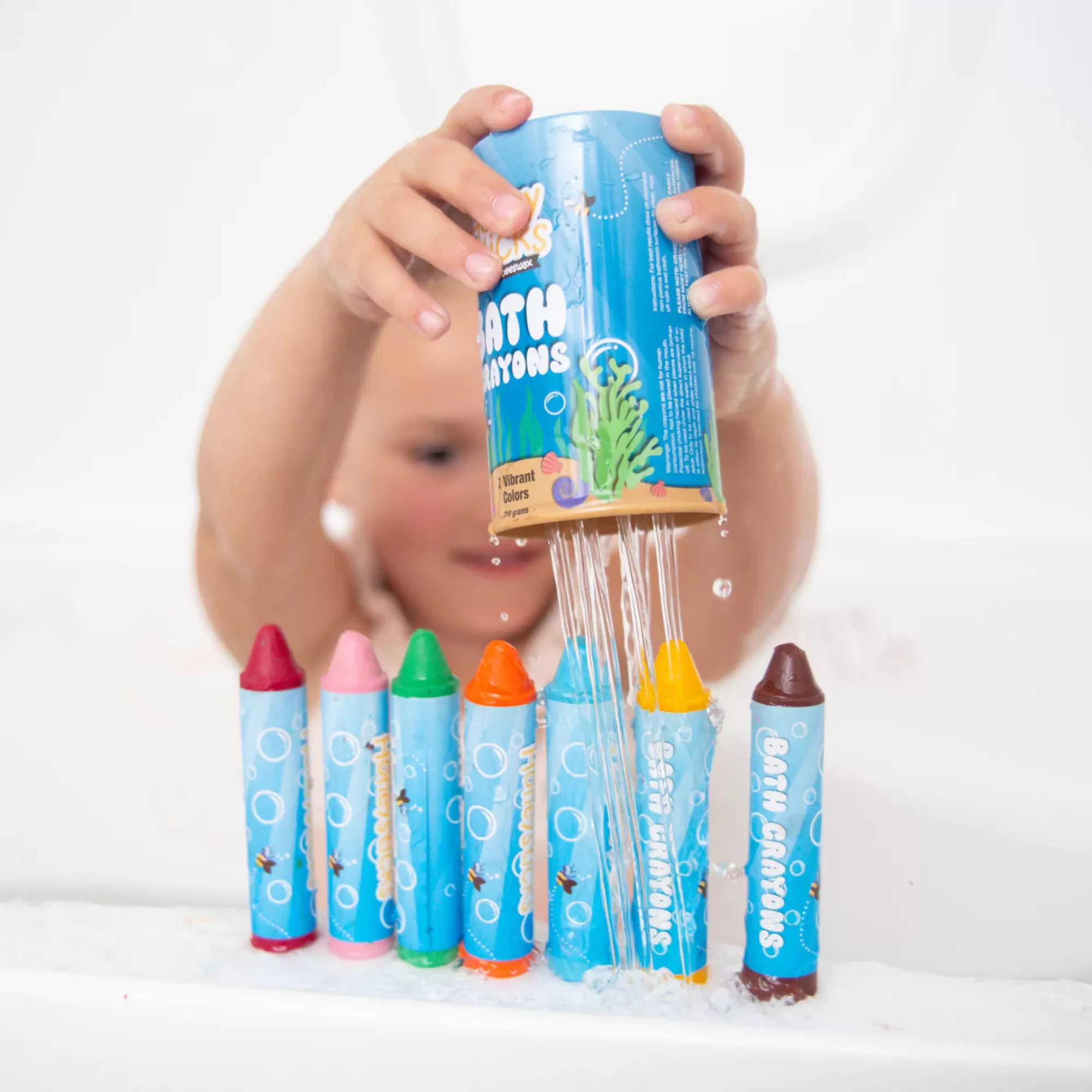 Honeysticks Sensory Play- Bath Crayons - Pack Of 7