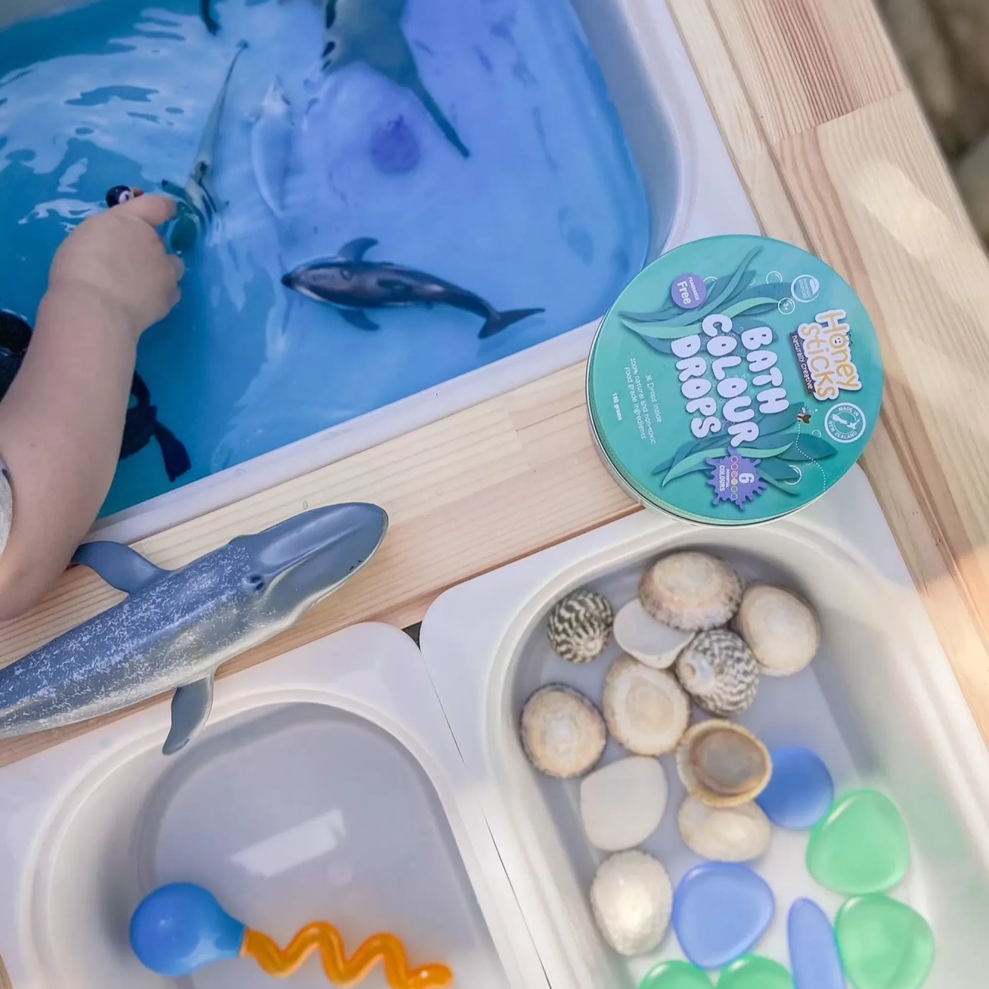 Honeysticks Sensory Play- Bath Drops