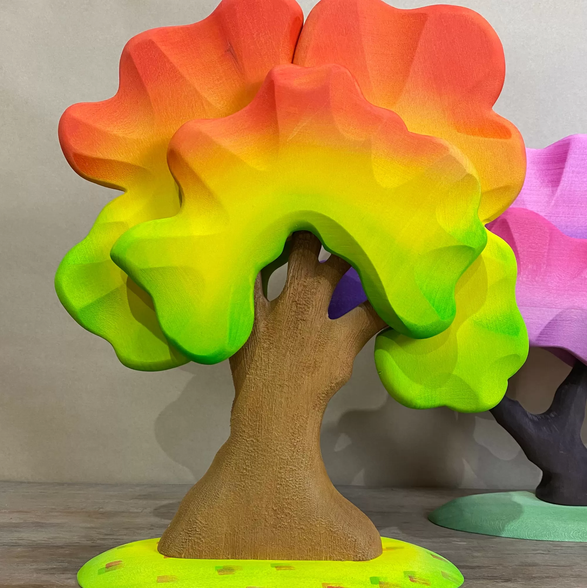 Bumbu Toys Waldorf Inspired-Large Oak Tree - Autumn