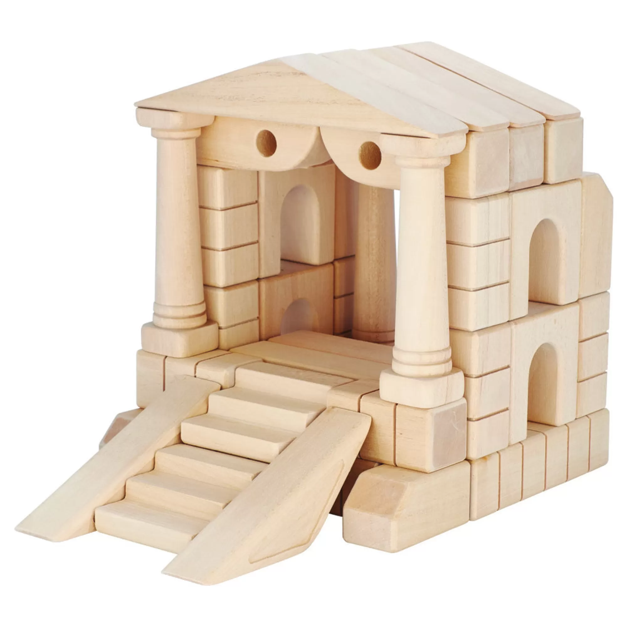 Kubi Dubi Building Blocks-Large Wooden Building Blocks - Caesar