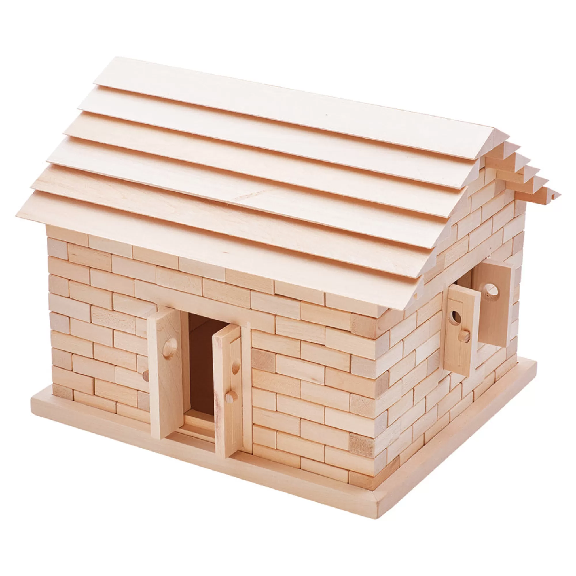 Kubi Dubi Building Blocks-Large Wooden Building Blocks - Kubi House