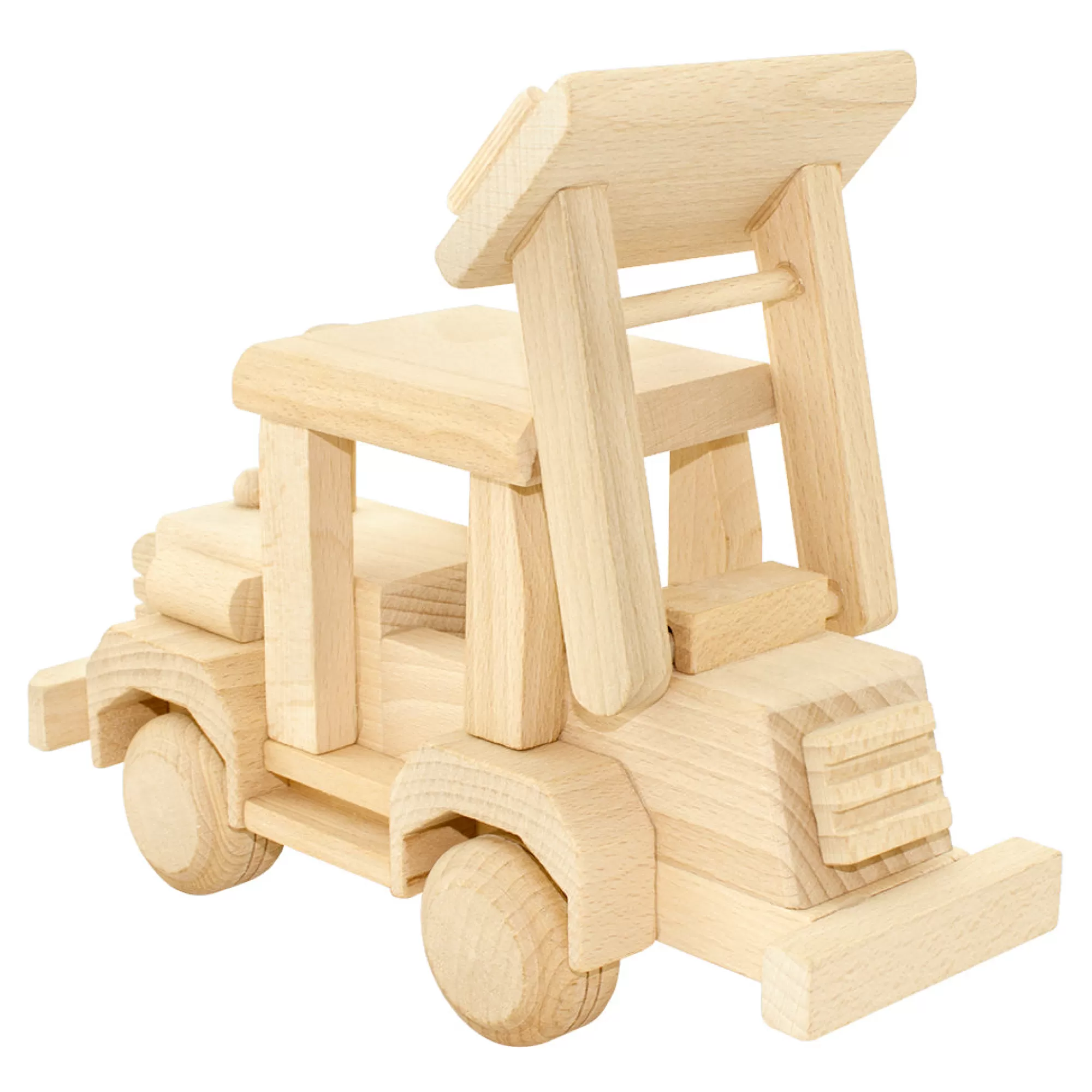 Bartu Large Toys-Large Wooden Bulldozer - Neron