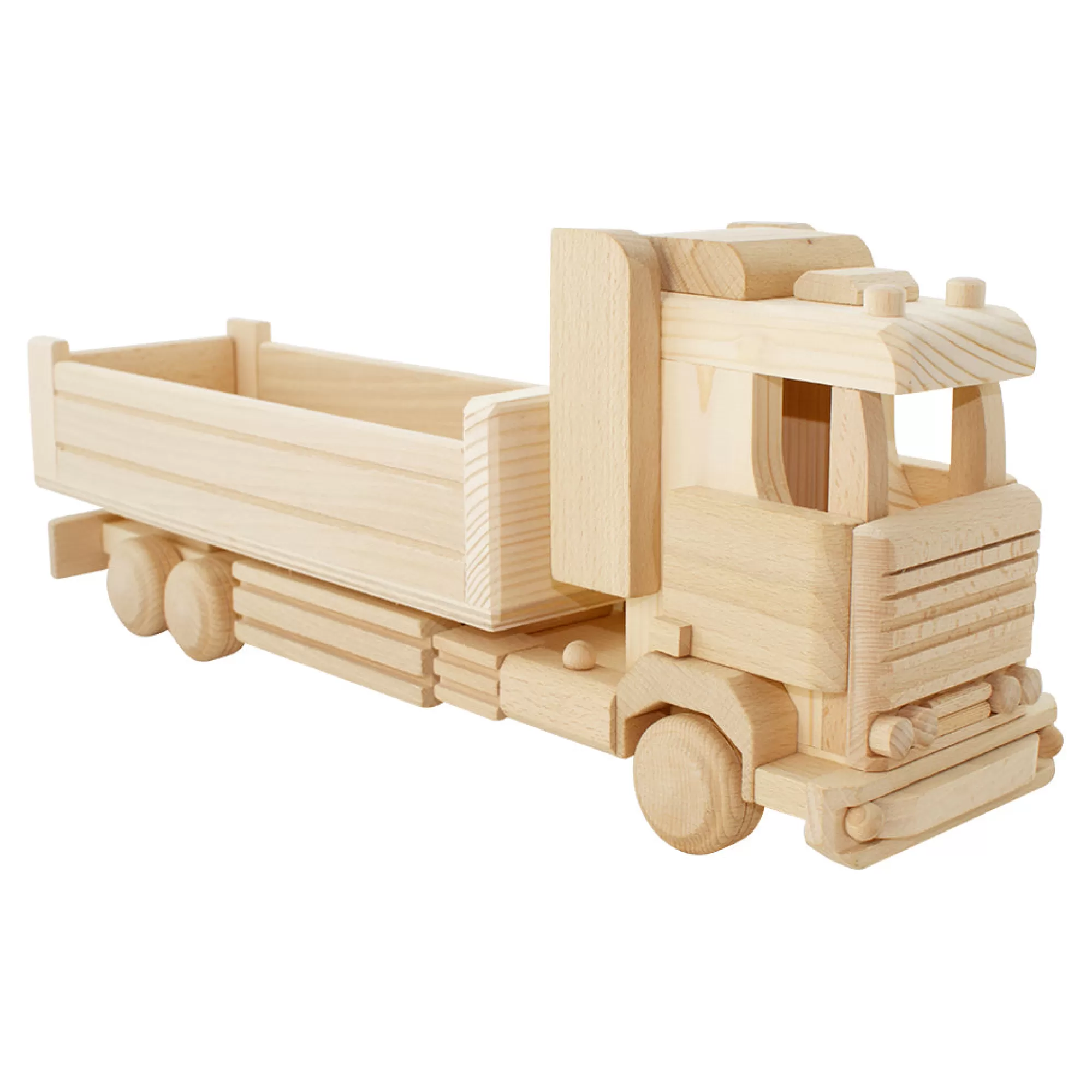 Bartu Large Toys-Large Wooden Toy Truck With Tray - Wesley (Arriving September)