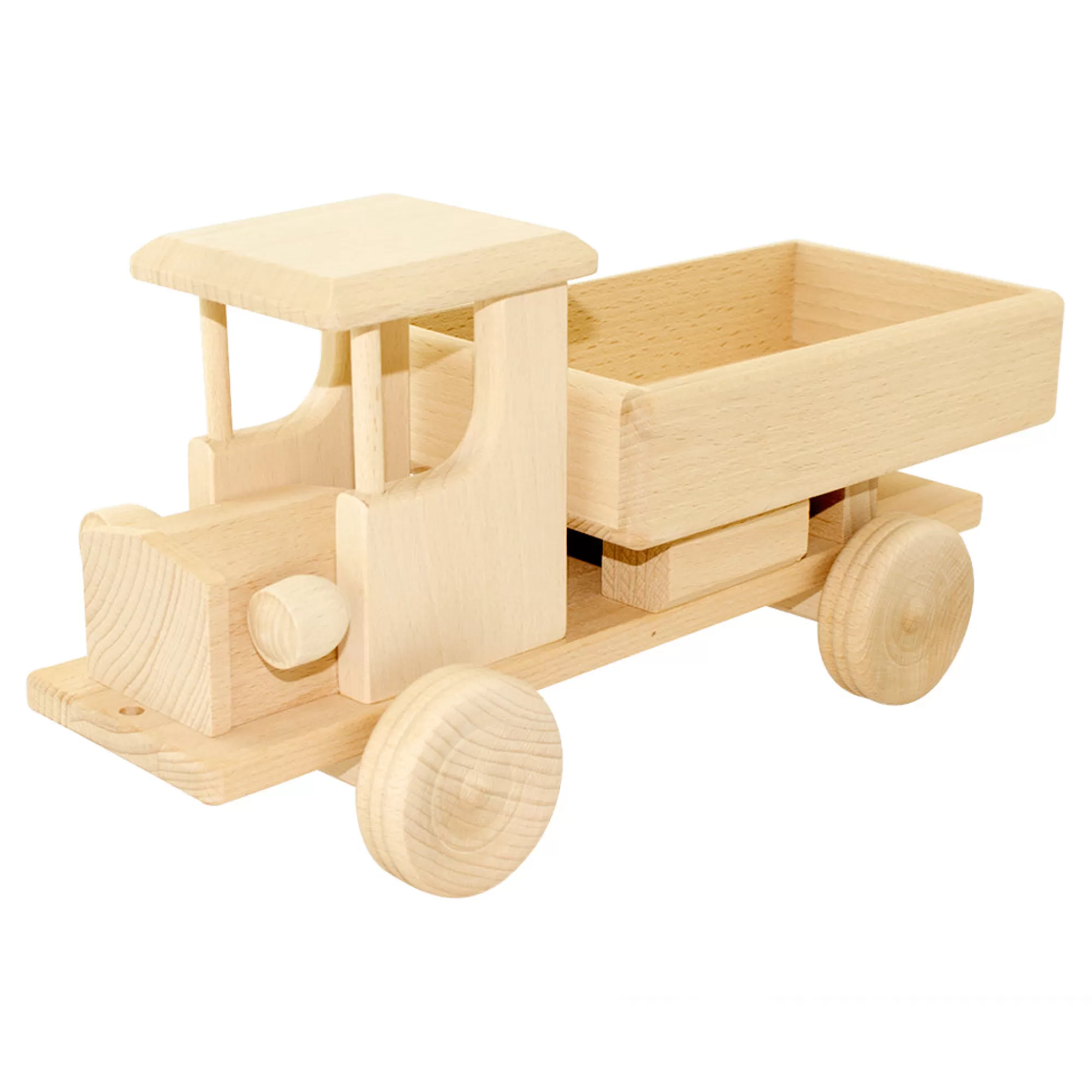 Jasio Large Toys-Large Wooden Truck - Elwood