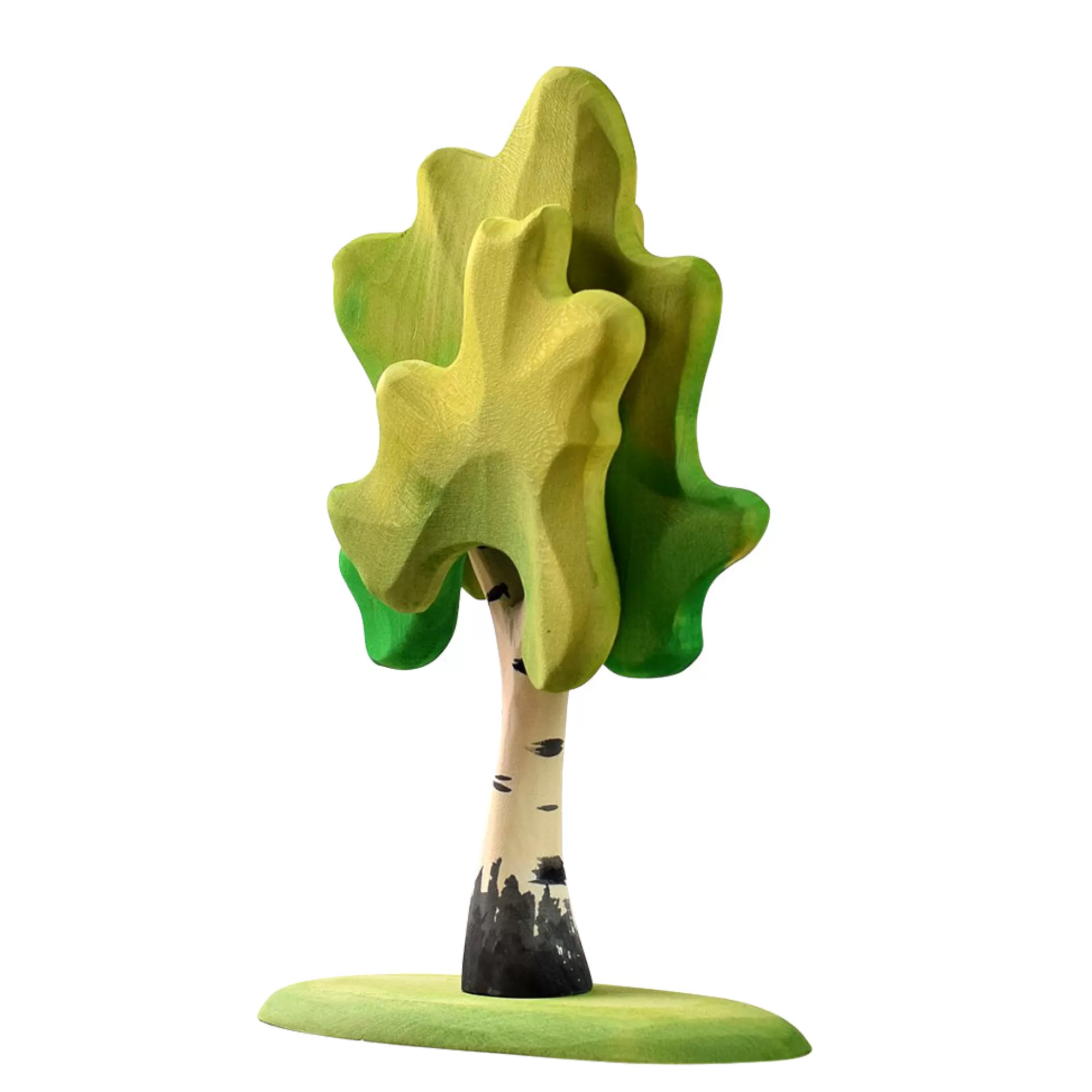 Bumbu Toys Waldorf Inspired-Medium Birch Tree - Green