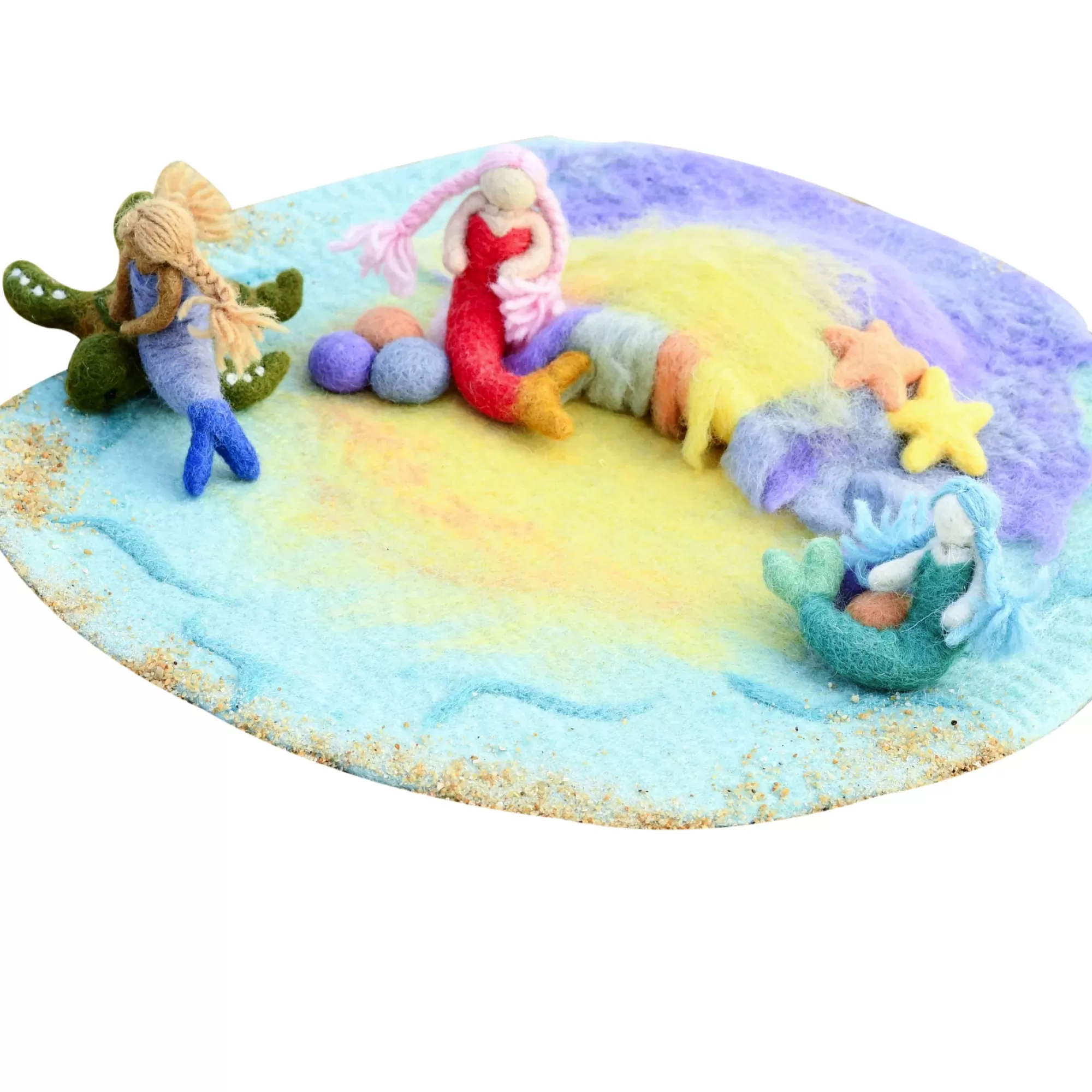 Tara Treasures Stories & Tales-Mermaid Cove Round Play Mat