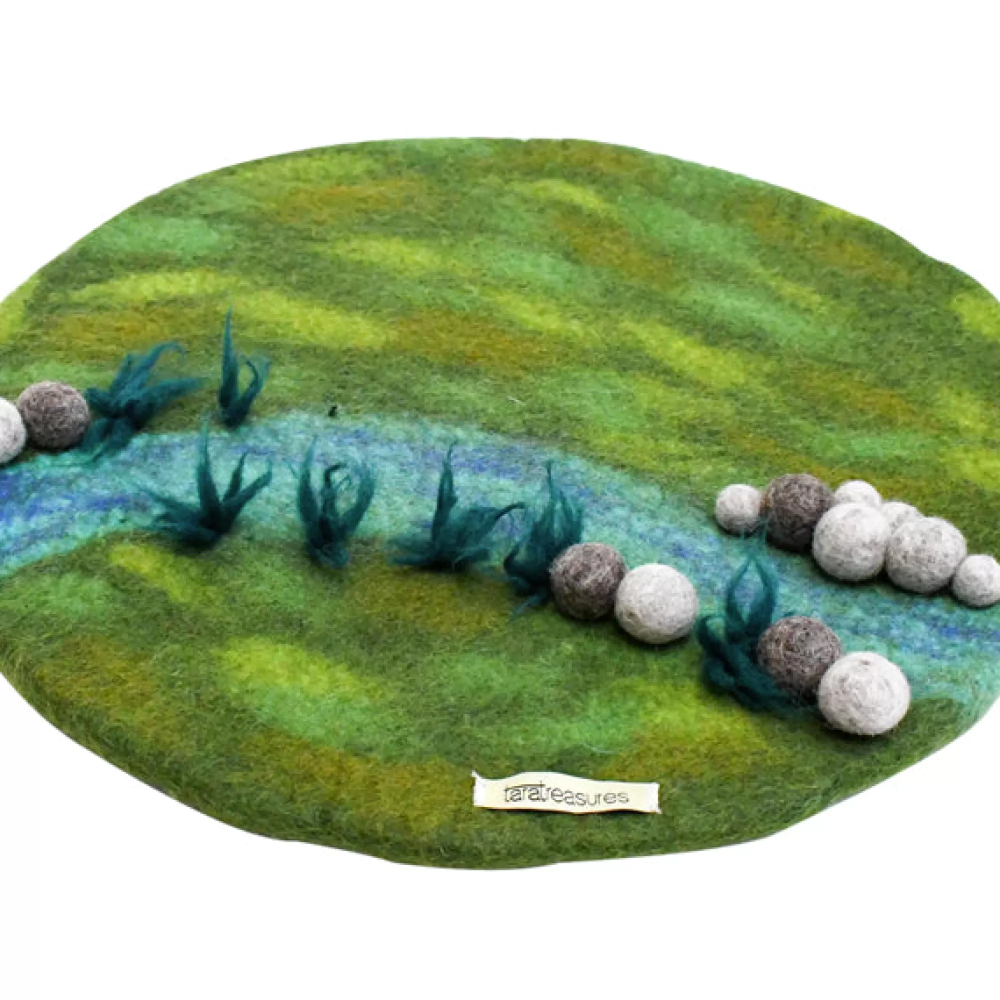 Tara Treasures Stories & Tales-River Round Play Mat