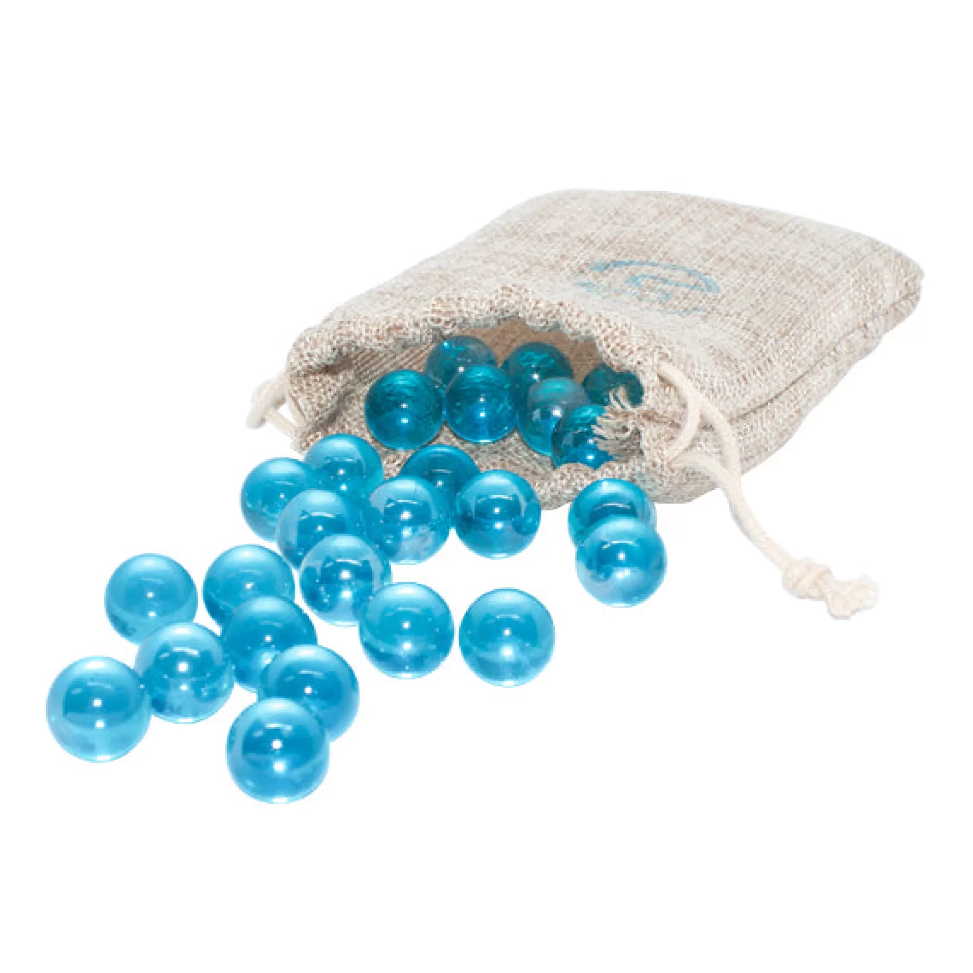 Pislik Toys Montessori Toys-Set Of Marbles - Blue