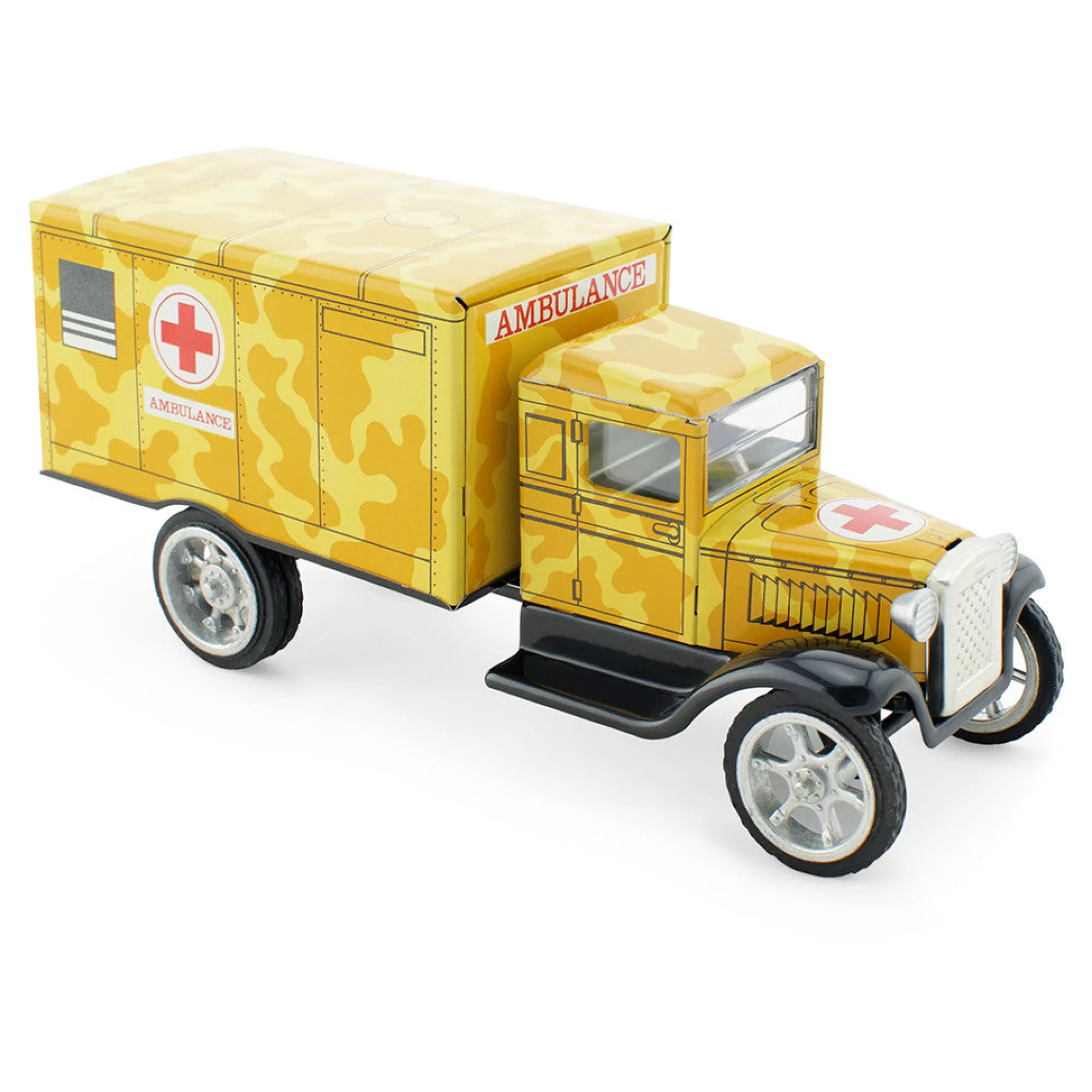 Kovap Trucks-Tin Toy Hawkeye Desert Ambulance - Alfred