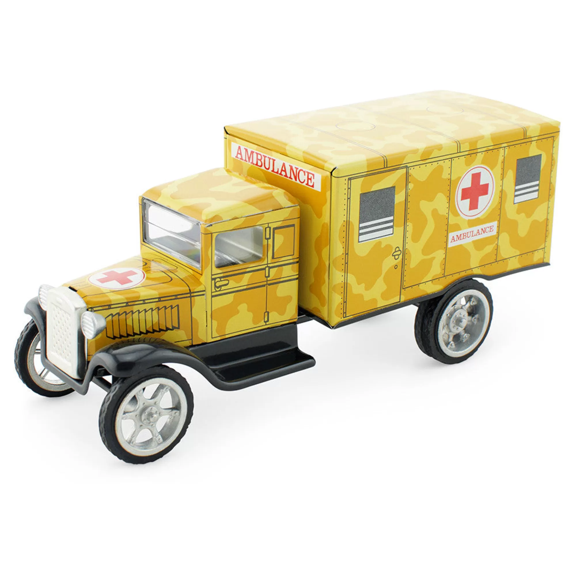 Kovap Trucks-Tin Toy Hawkeye Desert Ambulance - Alfred