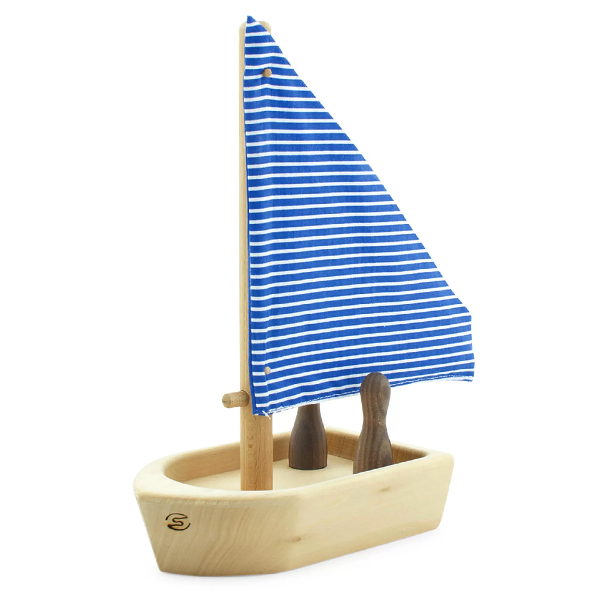 Pislik Toys Boats-Toy Wooden Boat With Passengers - Hobie