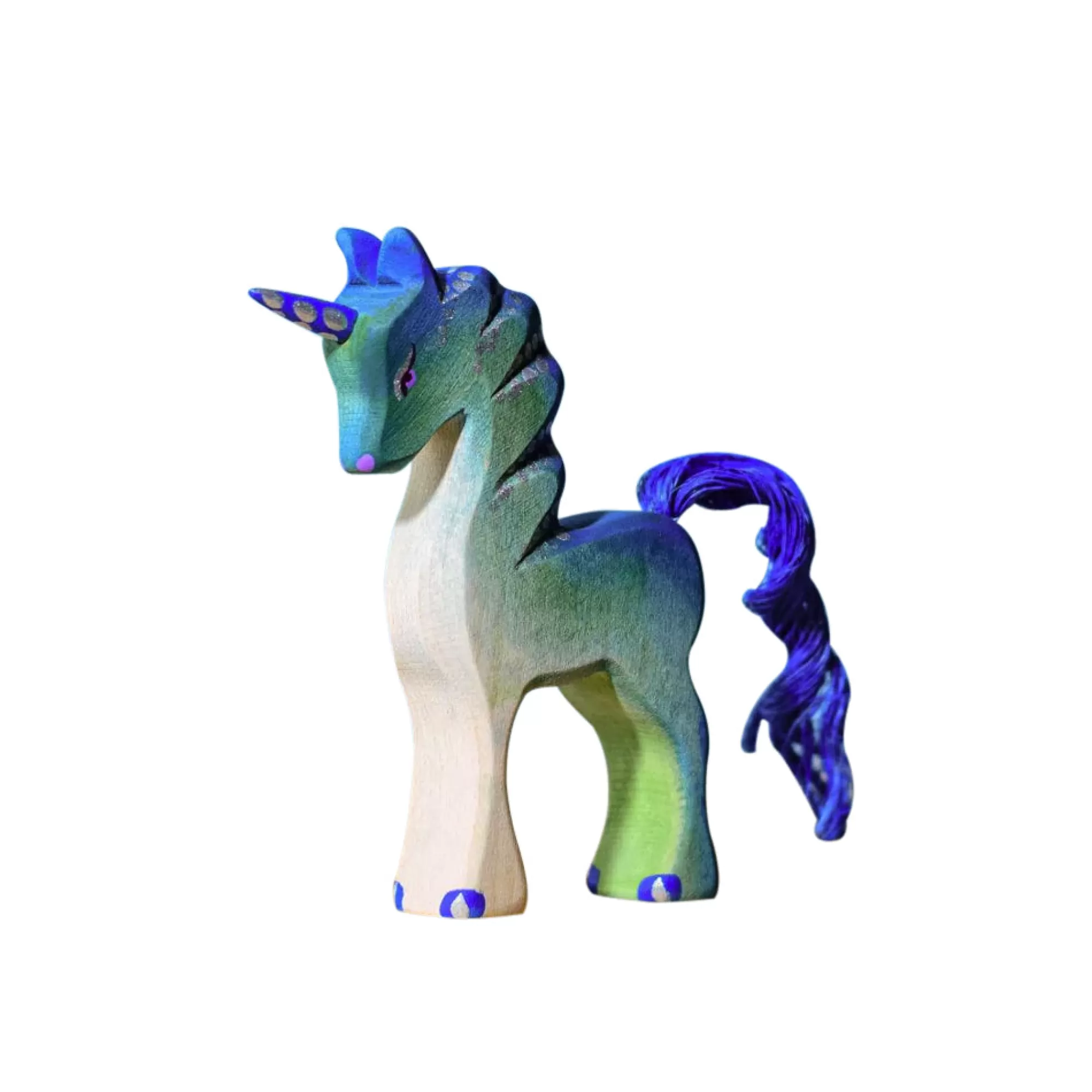 Bumbu Toys Stories & Tales-Unicorn Baby - Green