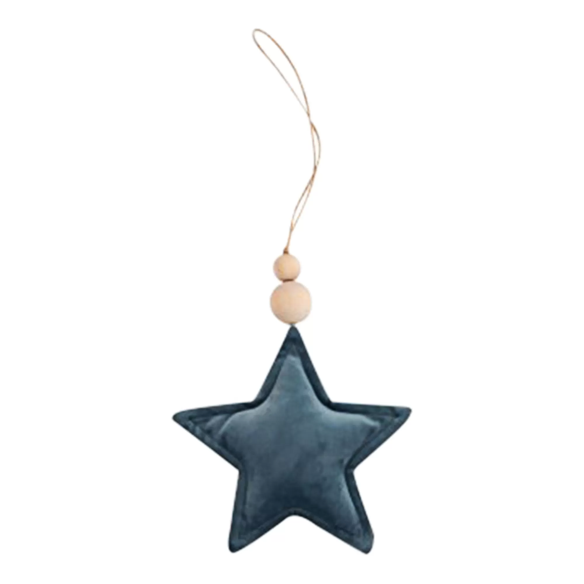 Zana By Mama Bedding & Decor-Velvet Star Pendant - Set Of 4