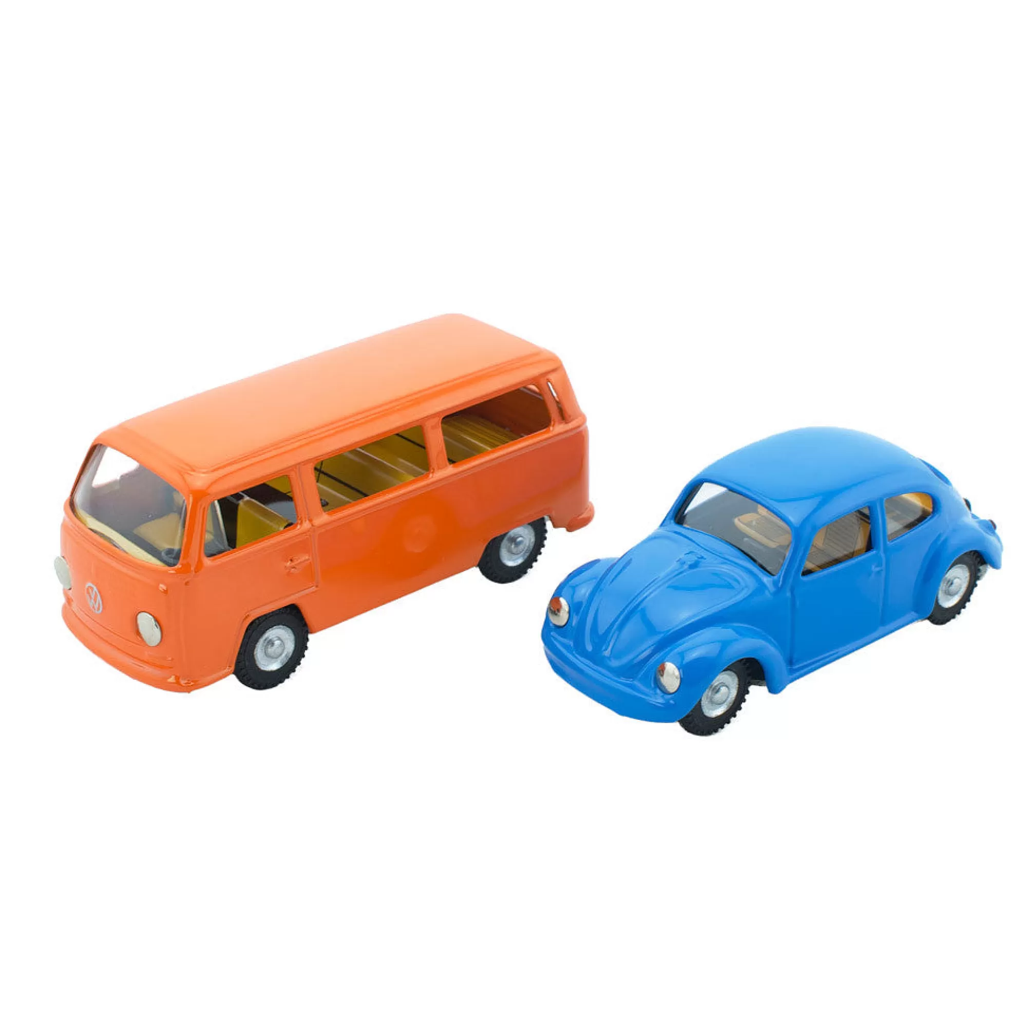 Kovap Cars & Accessories-Wind Up Tin Toy Set - Vw Beetle & Kombi