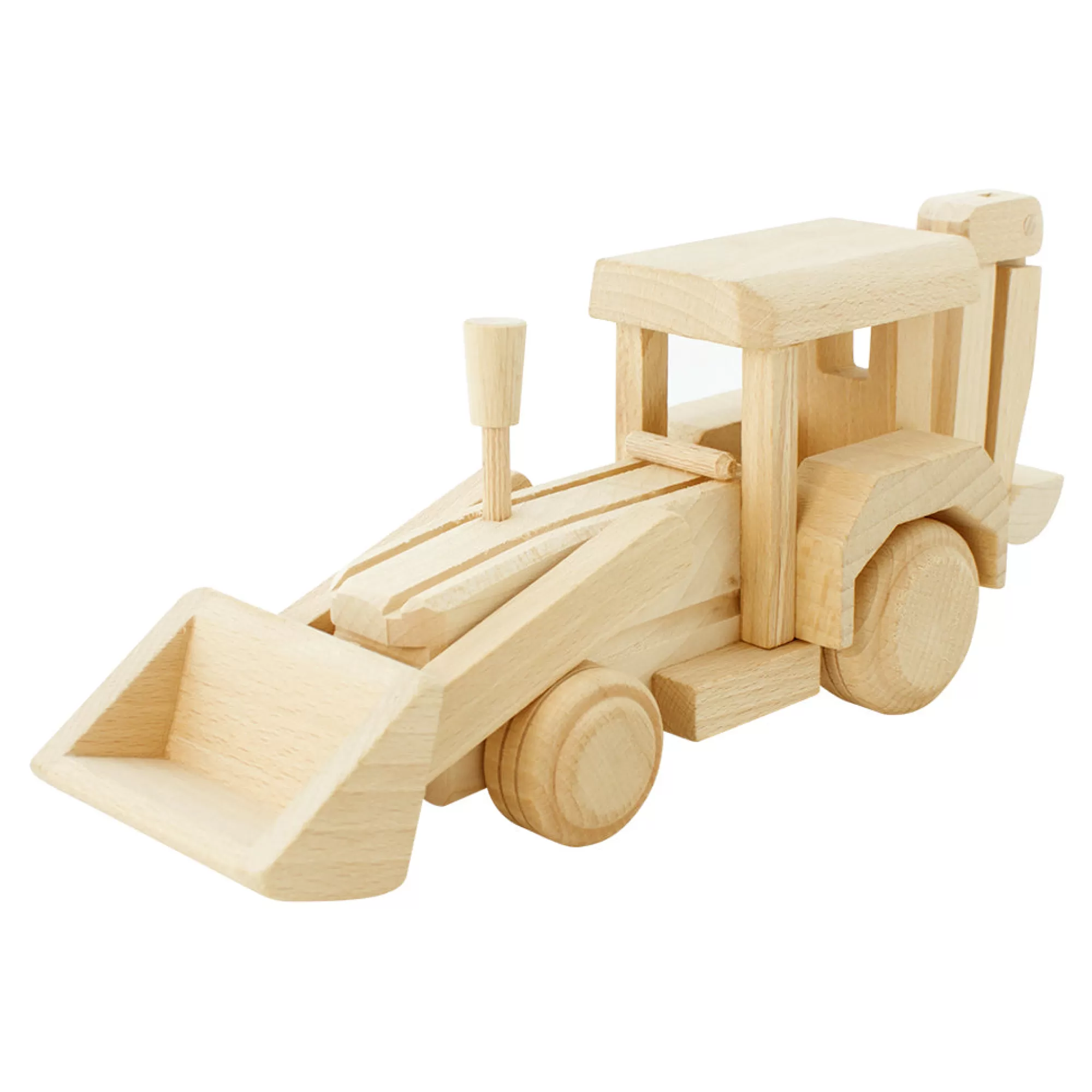 Bartu Construction-Wooden Backhoe Loader - Theo