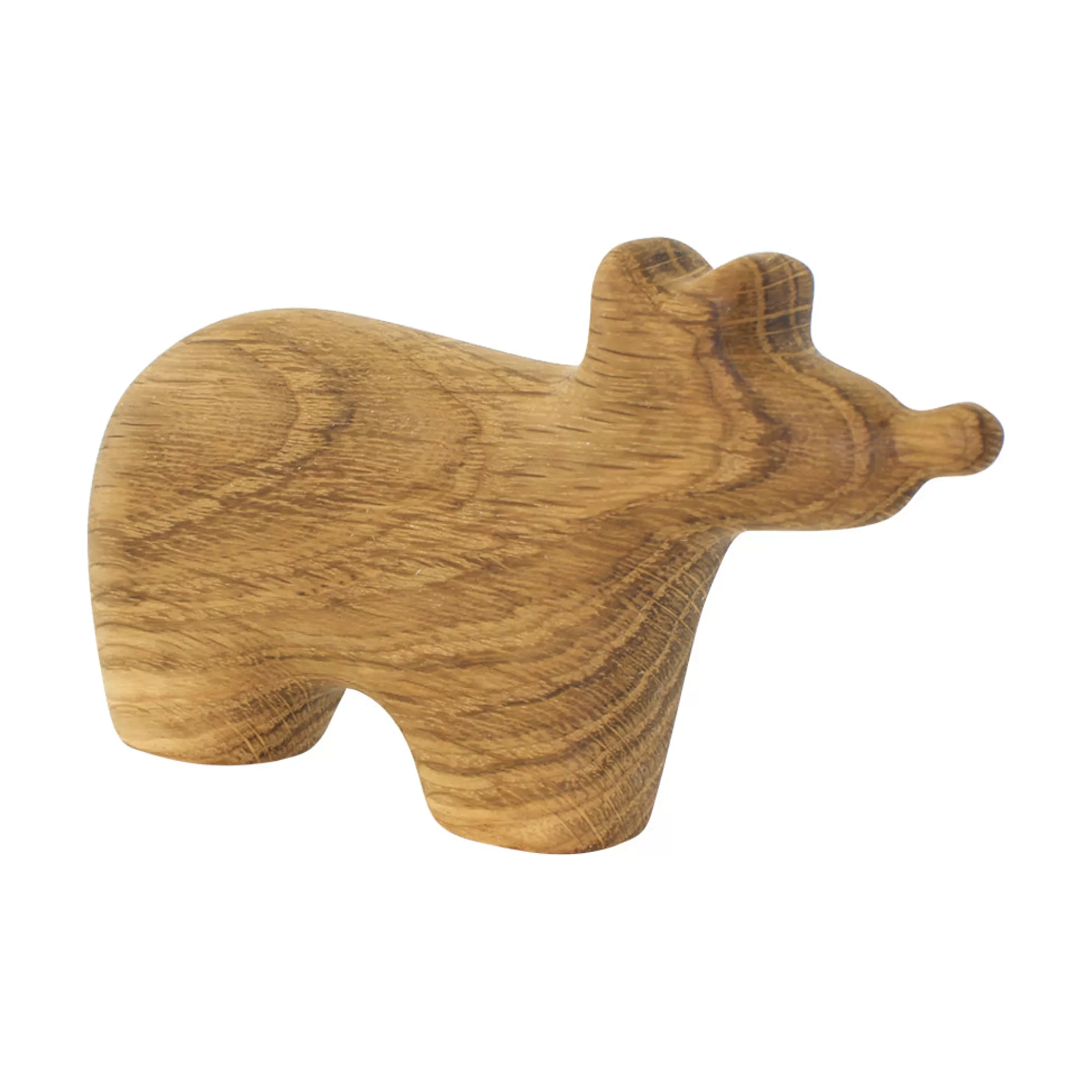 Tateplota Waldorf Inspired-Wooden Bear Figure - Quincy