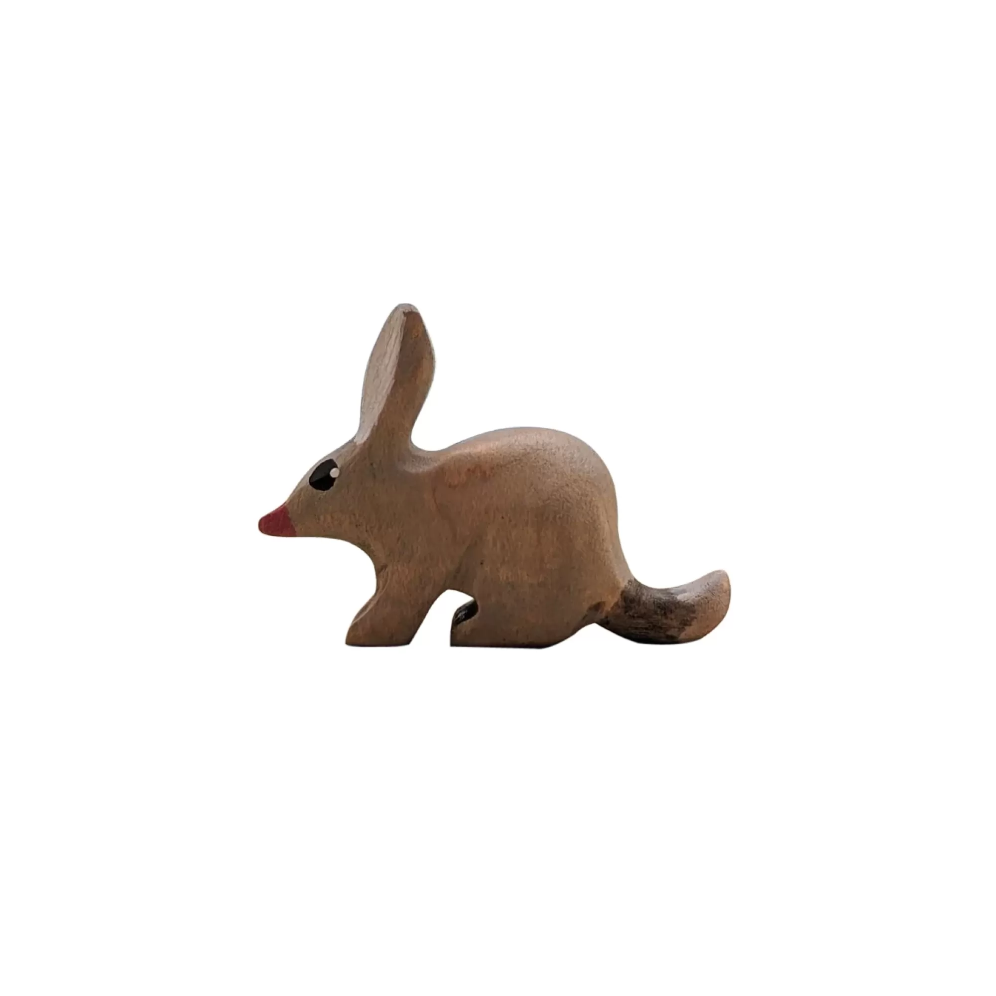 NOM Handcrafted Waldorf Inspired-Wooden Bilby Joey