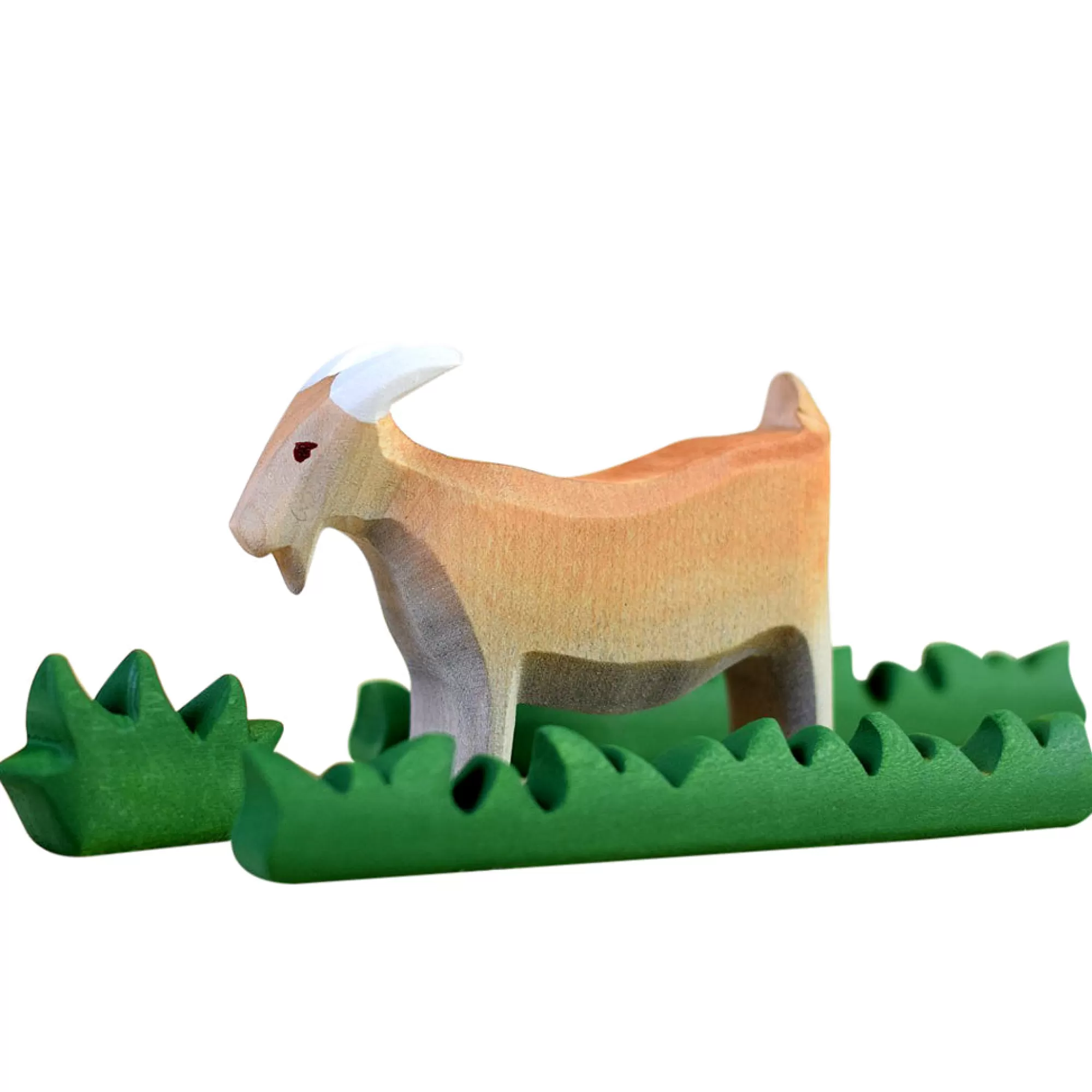 Bumbu Toys Waldorf Inspired-Wooden Billy Goat