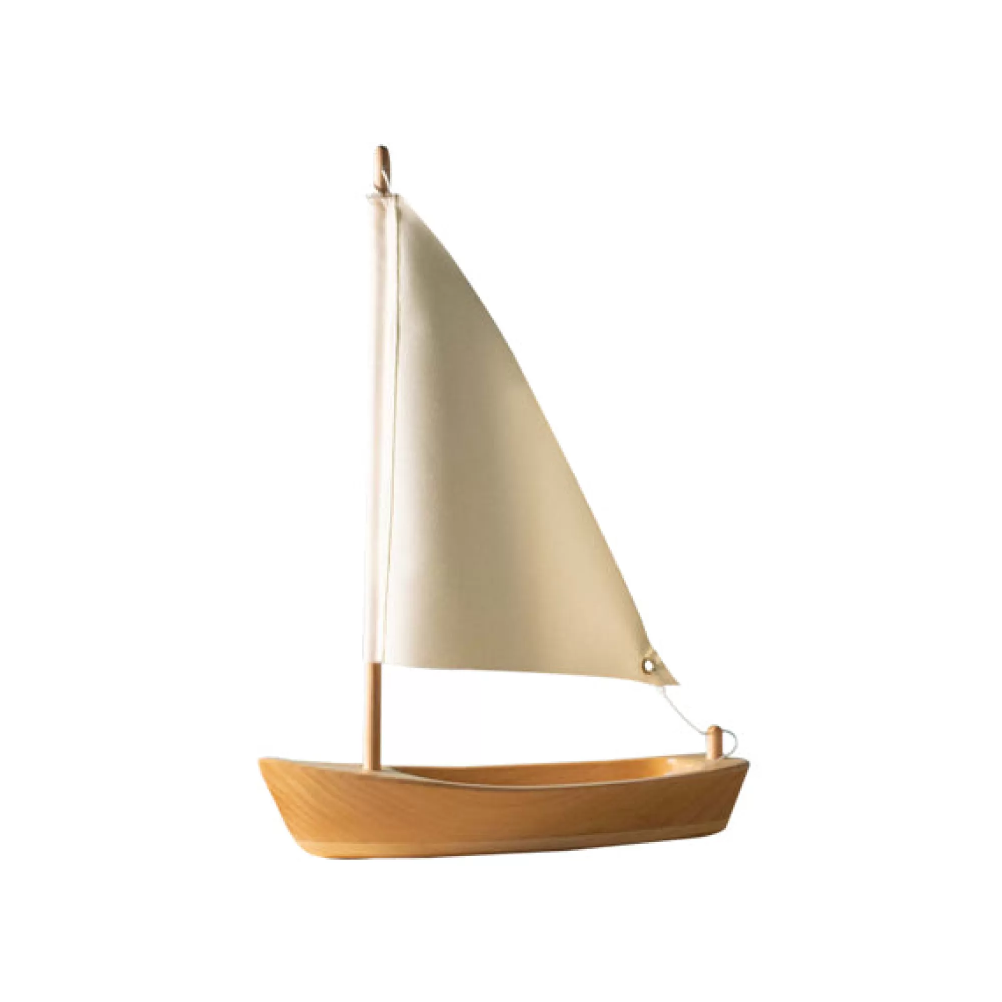 Bumbu Toys Montessori Toys-Wooden Boat - Beige