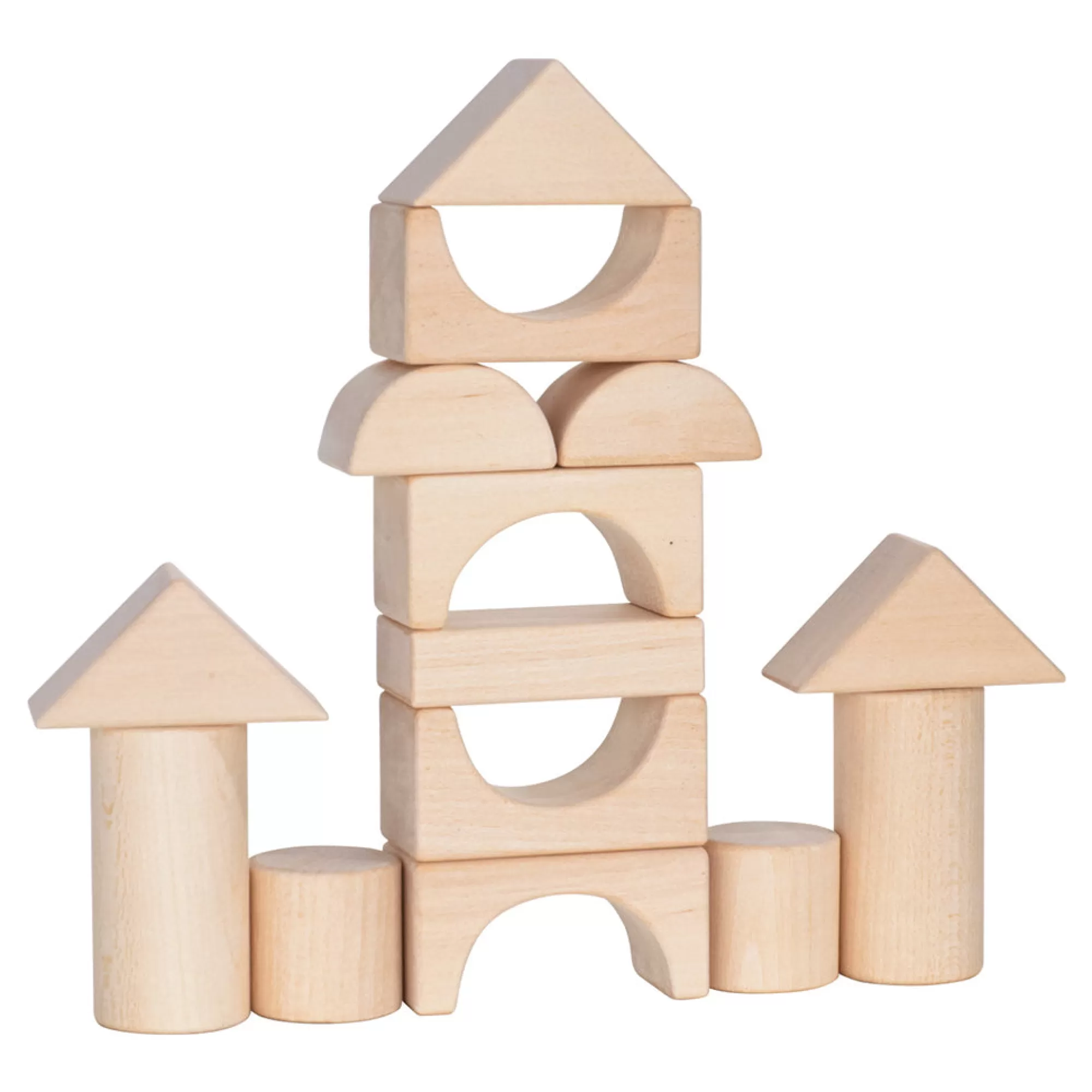 Kubi Dubi Building Blocks-Wooden Building Blocks - Lighty