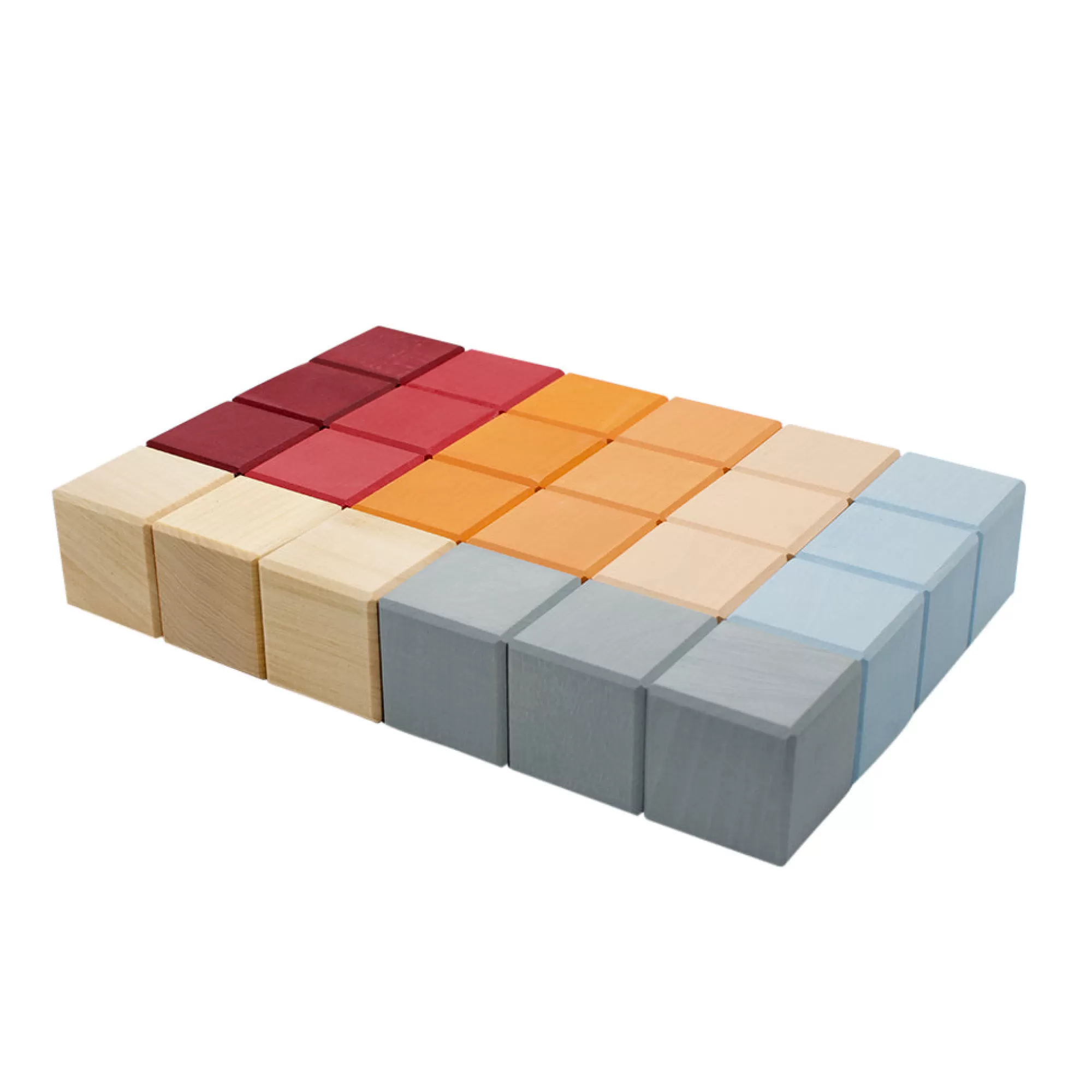 Wooden Educational Toy Building Blocks-Wooden Building Blocks - Sunrise