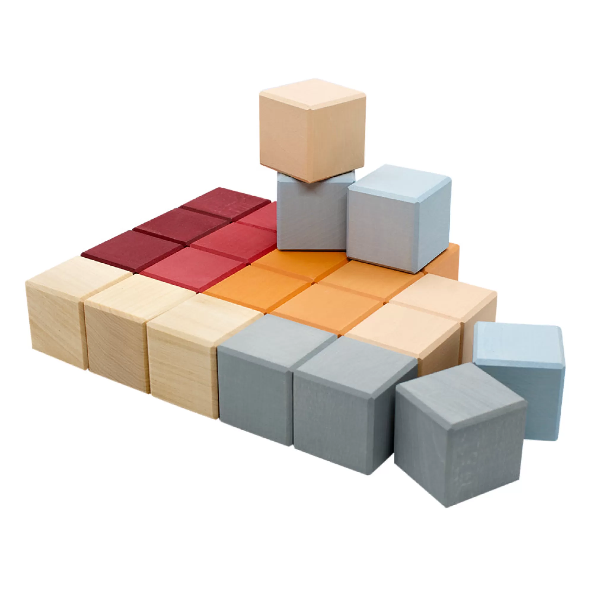 Wooden Educational Toy Building Blocks-Wooden Building Blocks - Sunrise