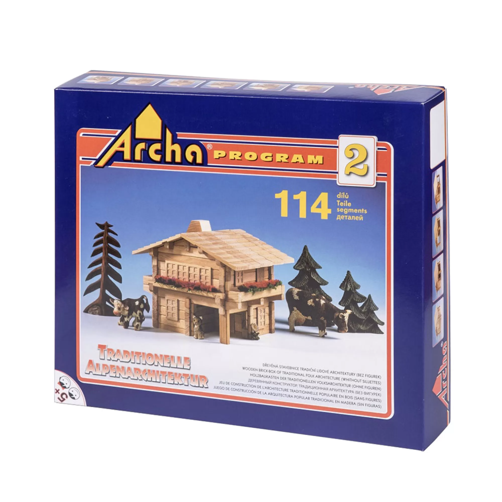 Archa Program Puzzles-Wooden Building Puzzle - Archa Alpen 2