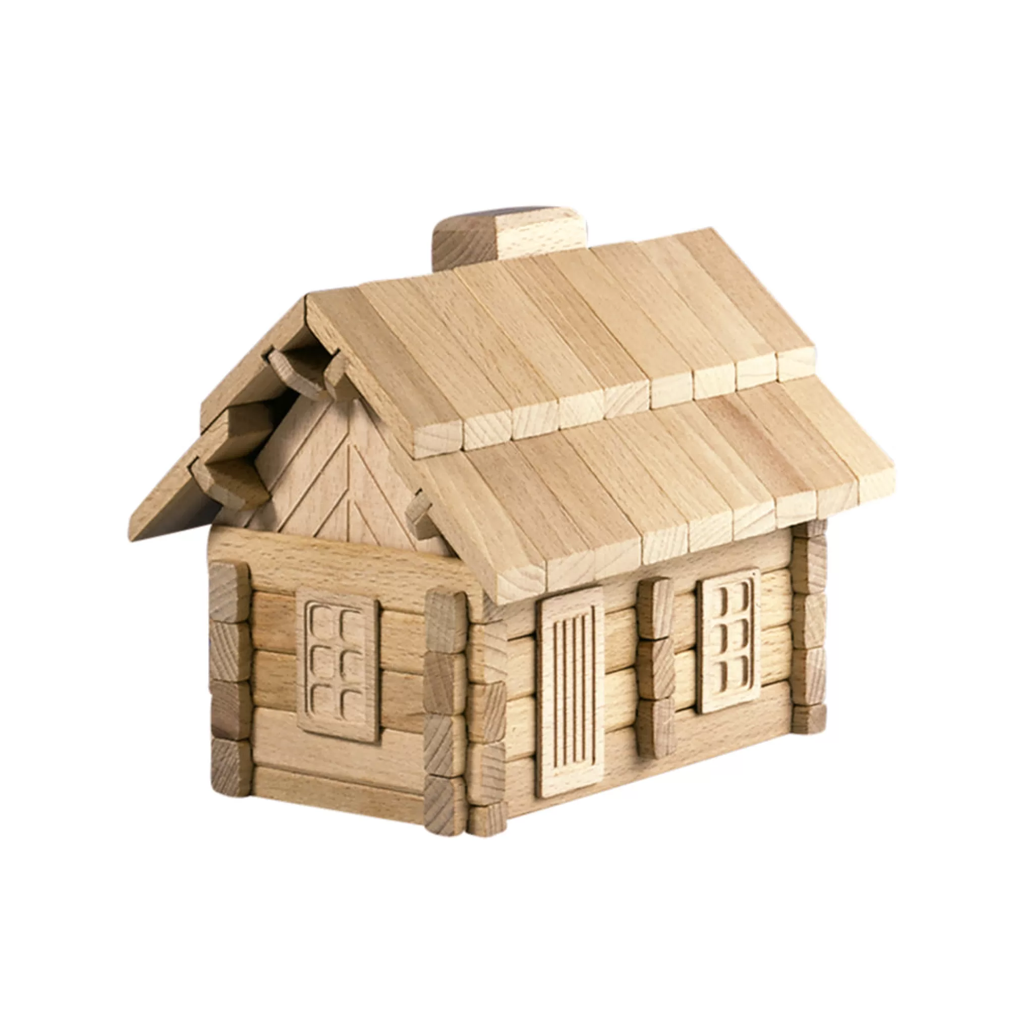Archa Program Puzzles-Wooden Building Puzzle - Shepherd'S Cottage