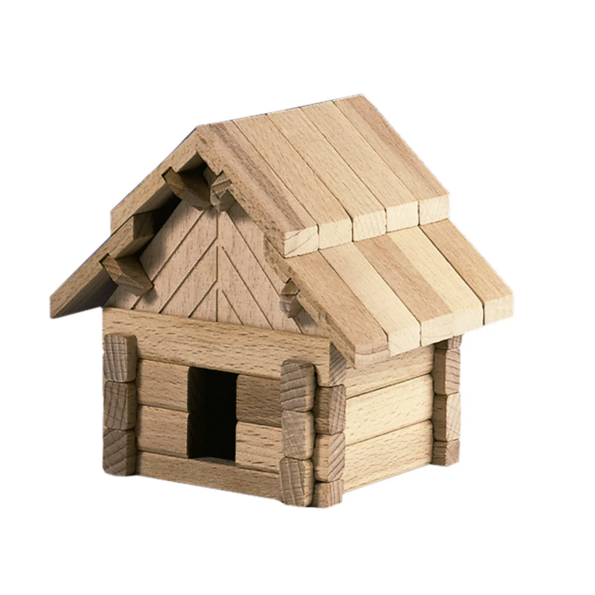 Archa Program Puzzles-Wooden Building Puzzle - The Sheep Hut