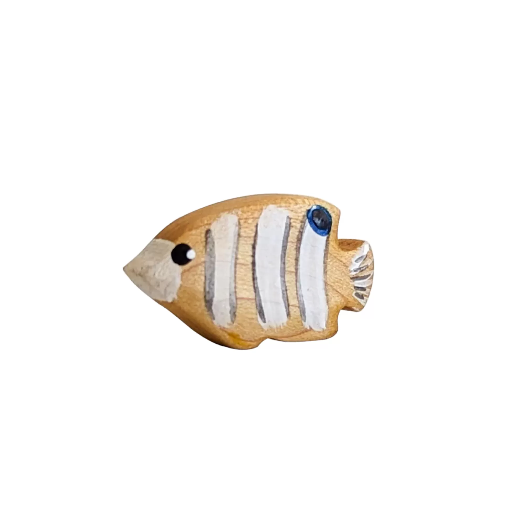 NOM Handcrafted Waldorf Inspired-Wooden Butterfly Fish