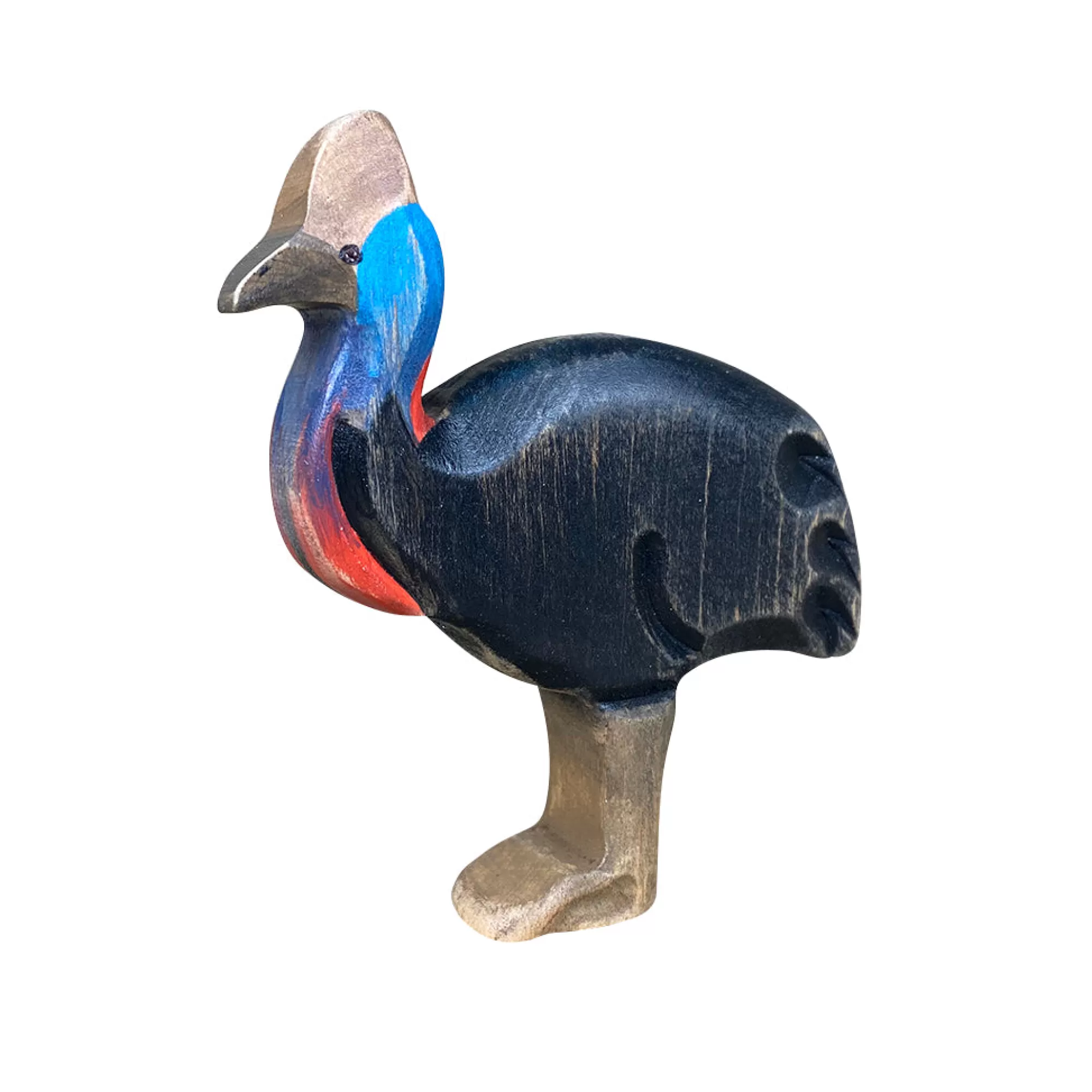 Green Taiga Australian Animals-Wooden Cassowary