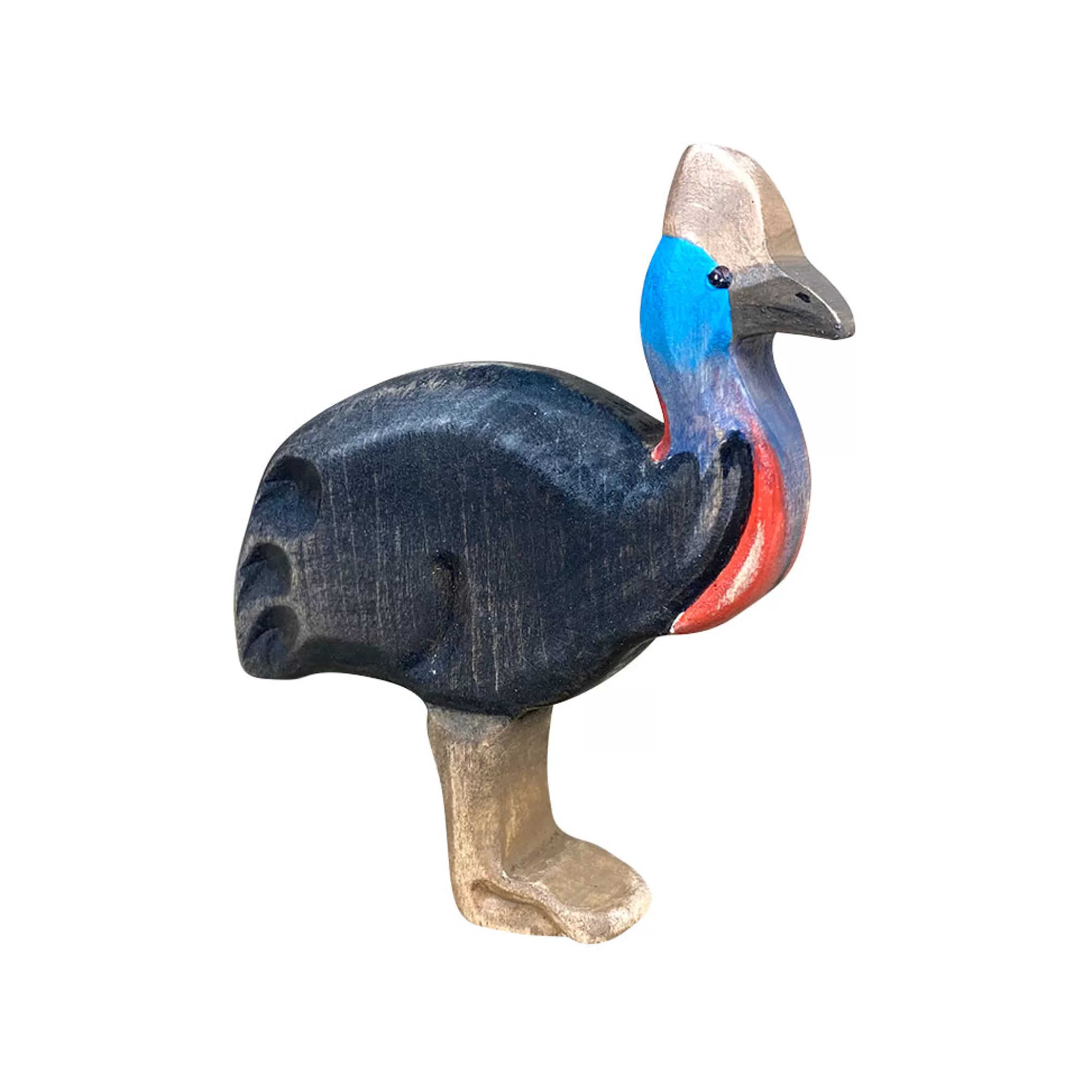 Green Taiga Australian Animals-Wooden Cassowary