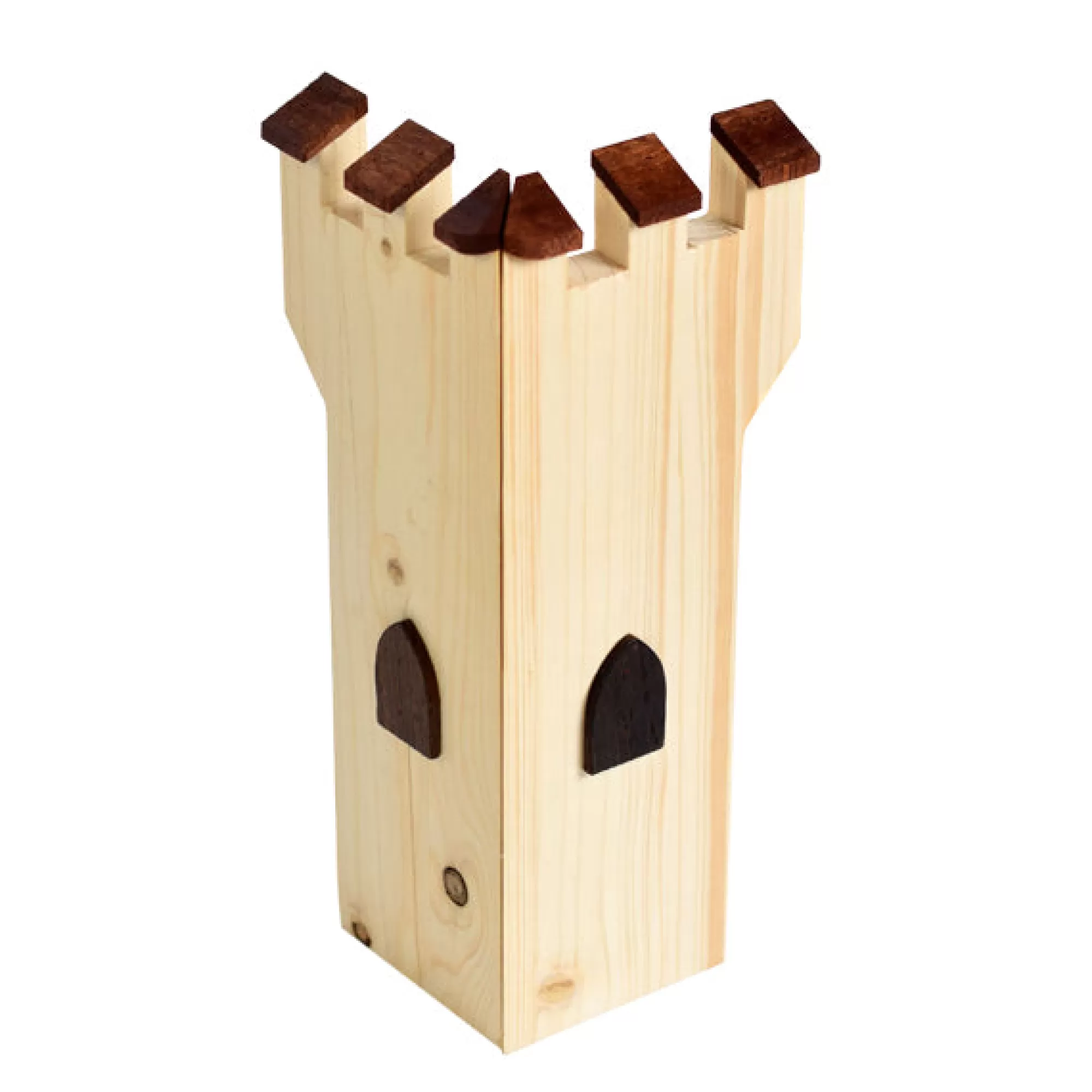 Bumbu Toys Castles-Wooden Castle Tower