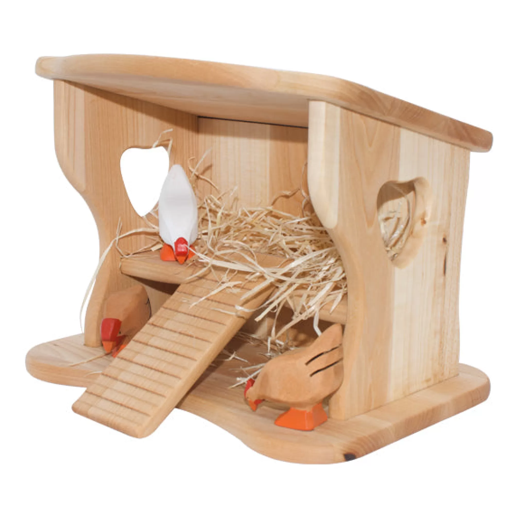 Noelino Toys Stories & Tales-Wooden Chicken Coop