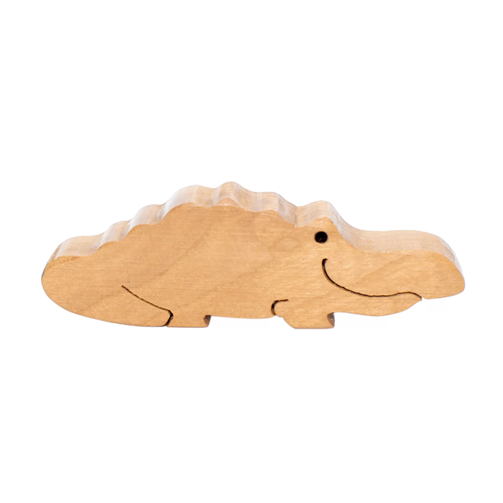 Dio Toys Australian Animals-Wooden Crocodile Figure