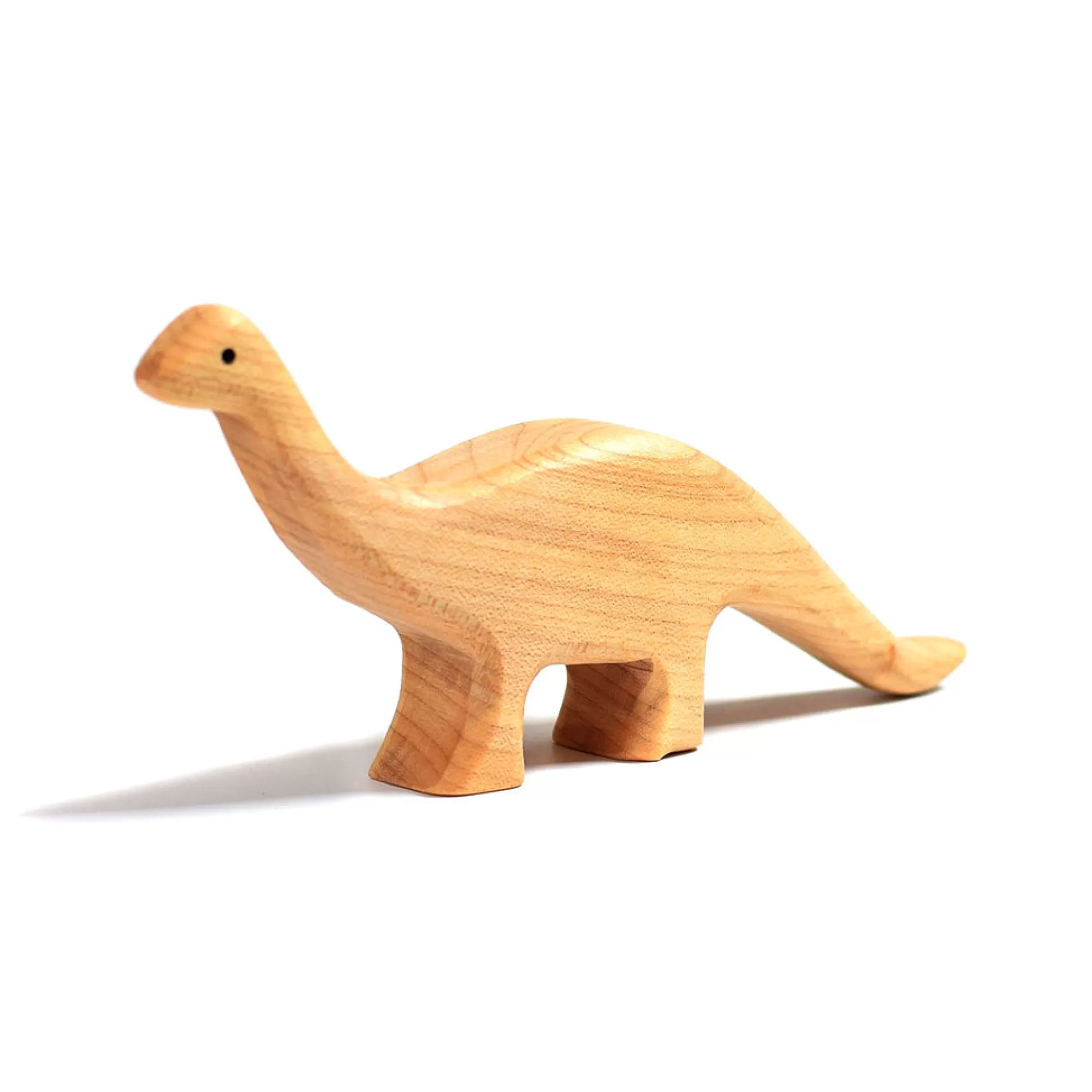 Bumbu Toys Waldorf Inspired-Wooden Dinosaur - Brontosaurus