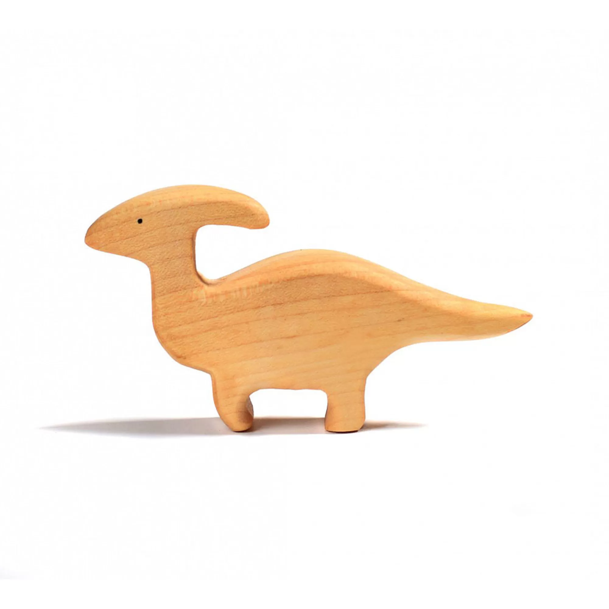 Bumbu Toys Waldorf Inspired-Wooden Dinosaur - Parasaurolophus