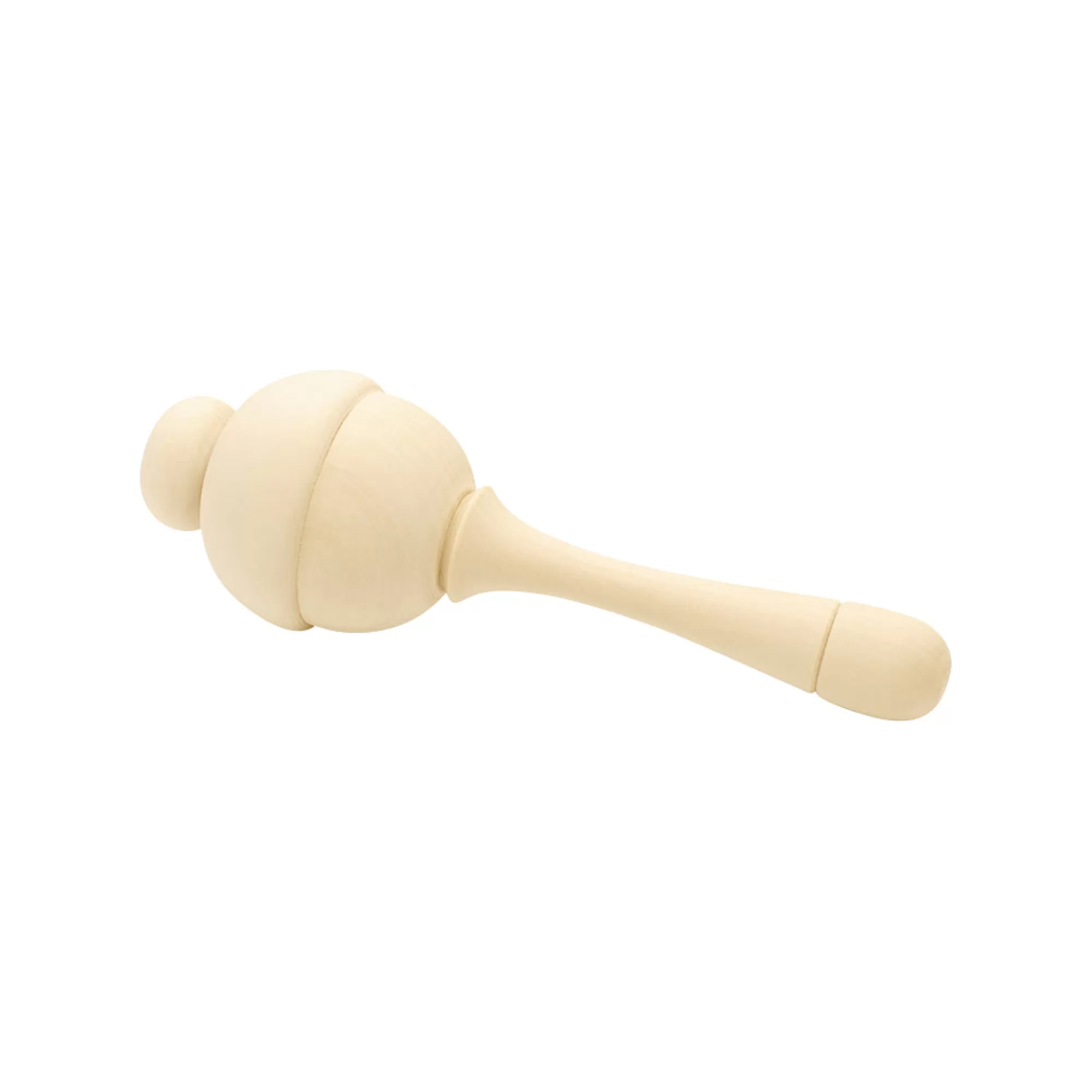 Wooden Educational Toy Sensory Play-Wooden Diy Maraca - Acorn