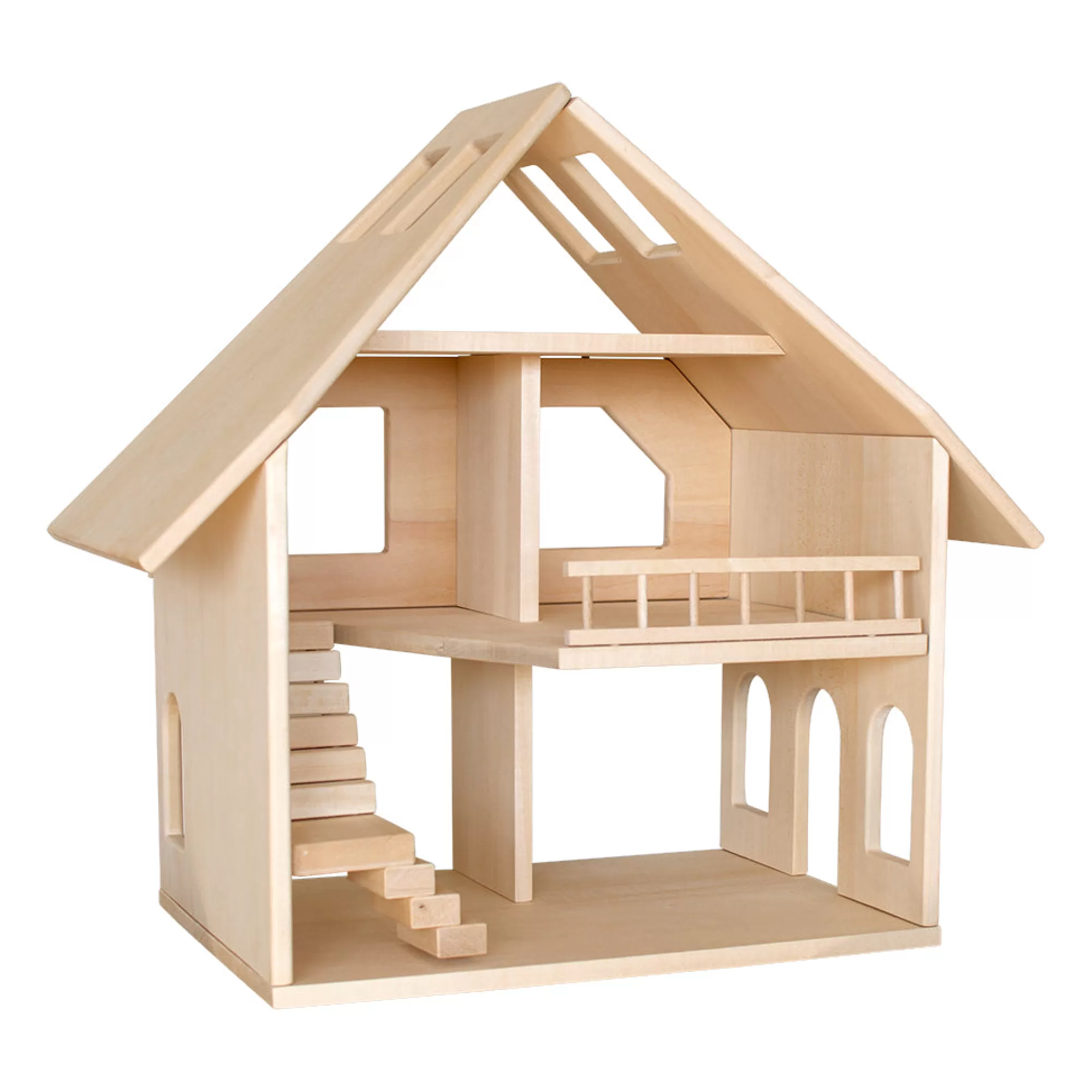 Kubi Dubi Doll Accessories-Wooden Doll House - Majesty