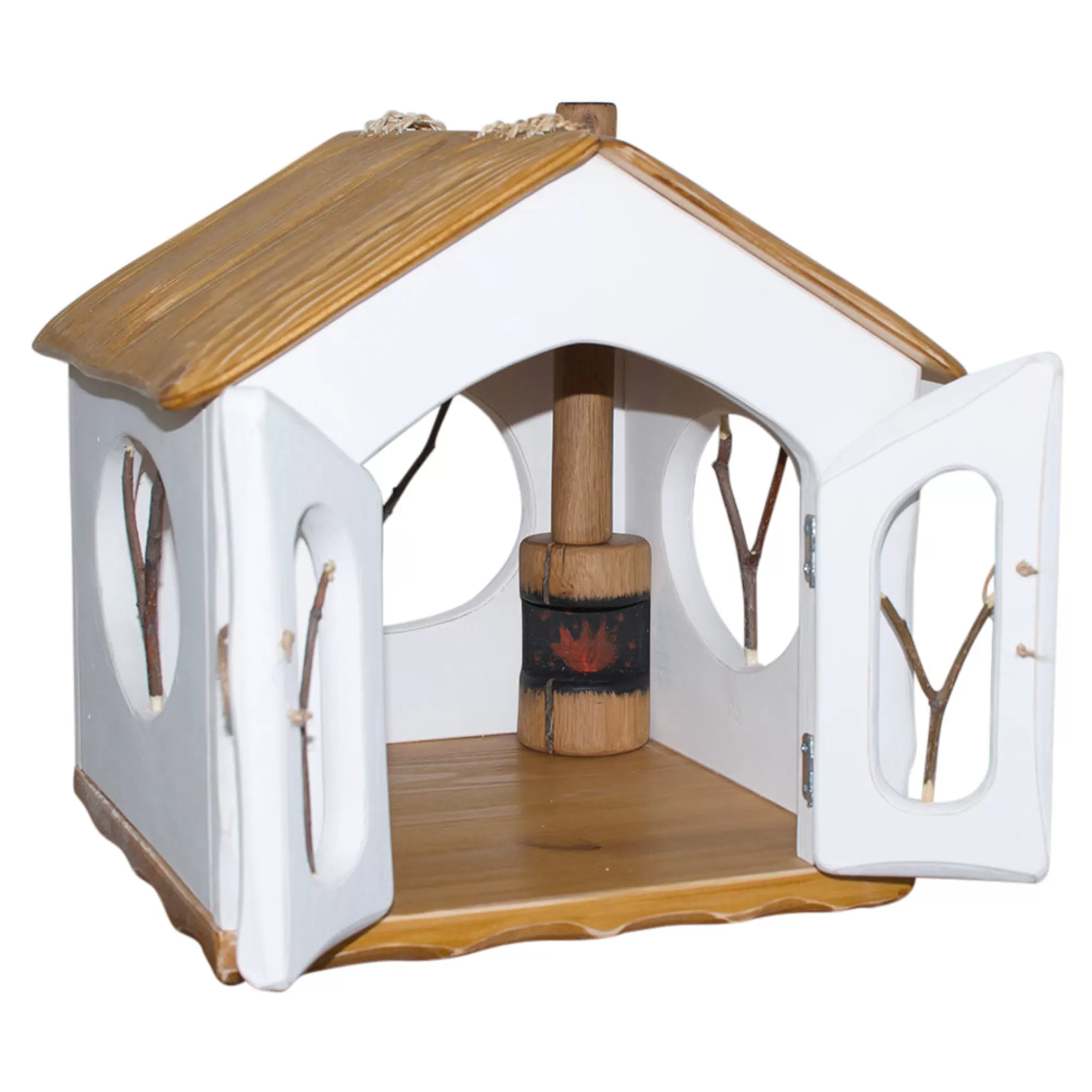 Tateplota Doll Accessories-Wooden Doll House - The Cottage