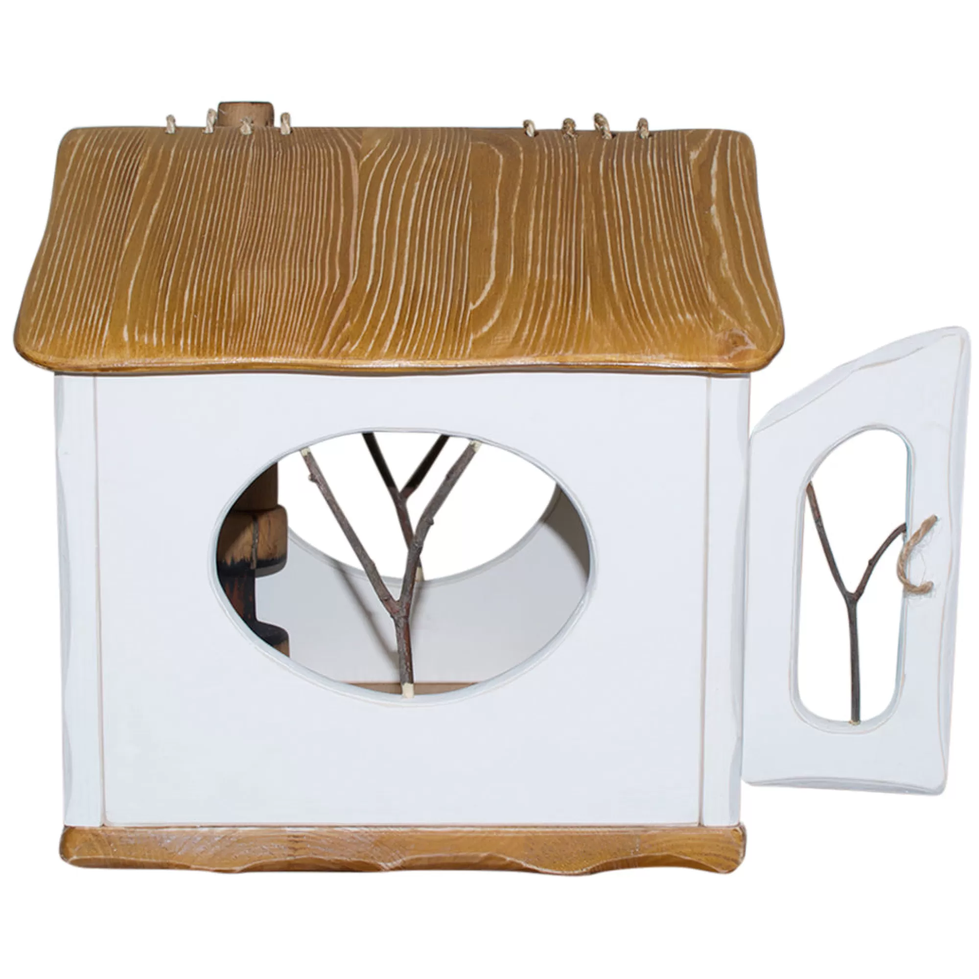 Tateplota Doll Accessories-Wooden Doll House - The Cottage