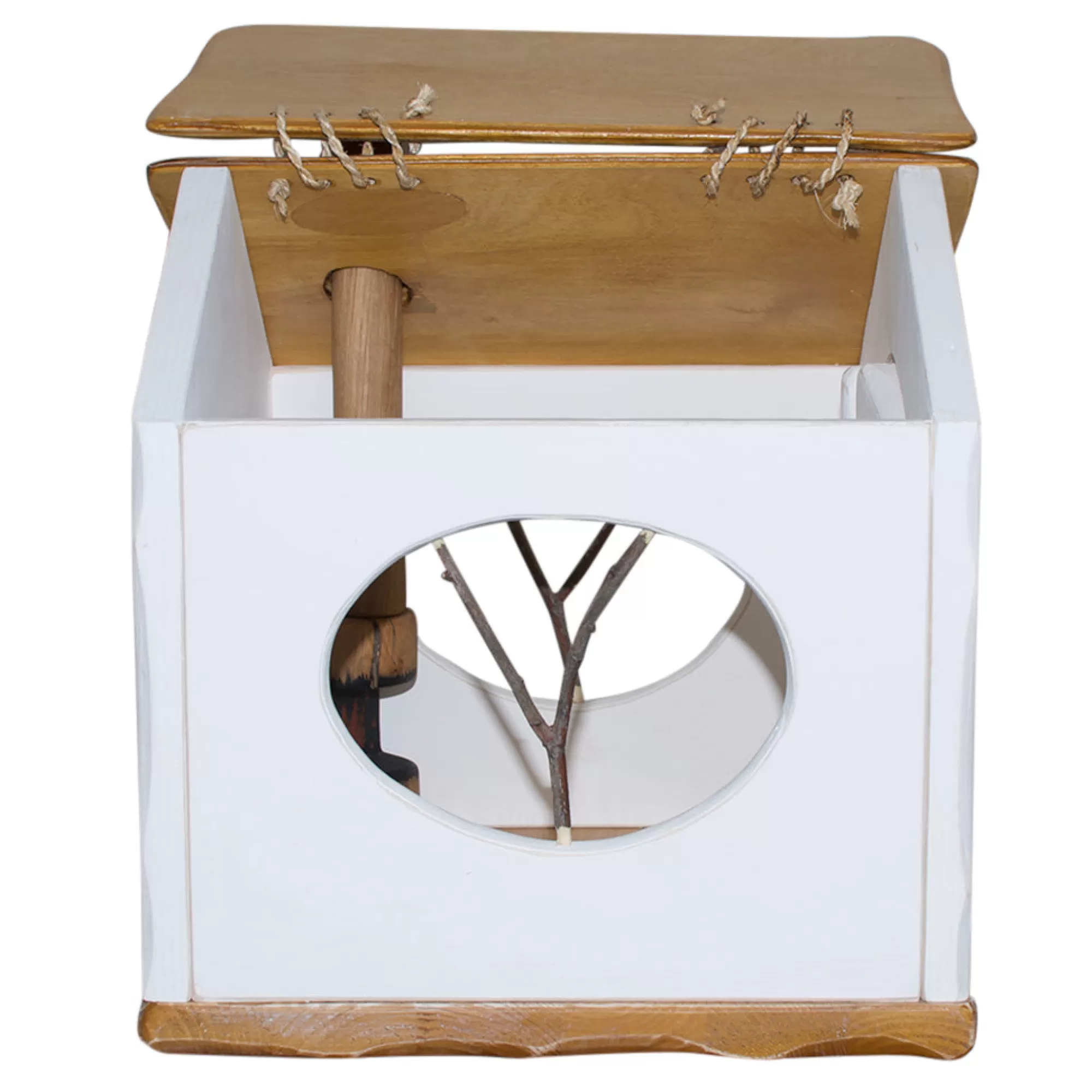 Tateplota Doll Accessories-Wooden Doll House - The Cottage